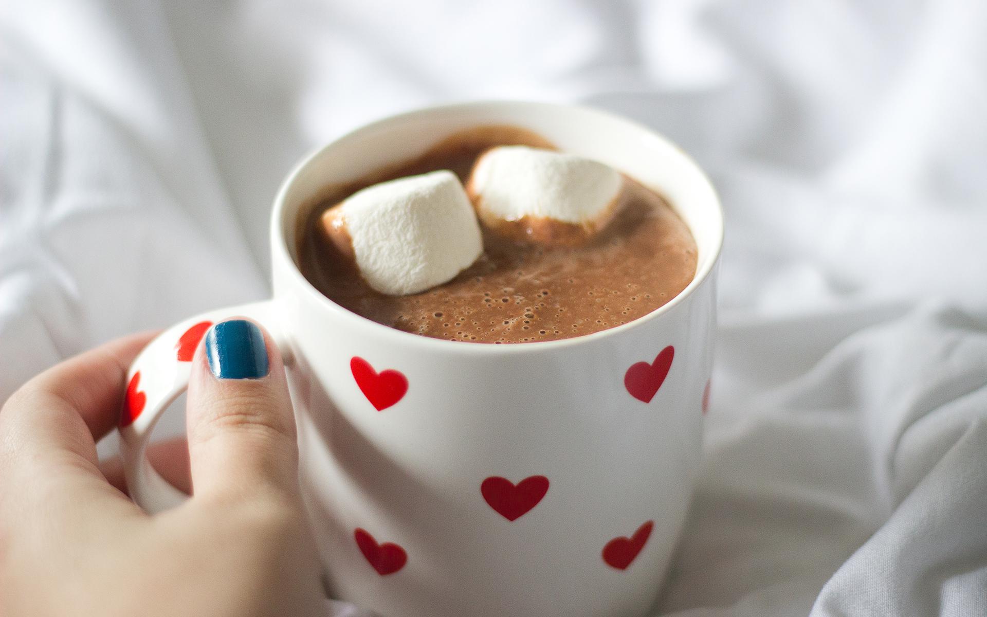 Tazza cioccolata caldo con marshmallow, 1920x1200 WUXGA, Desktop