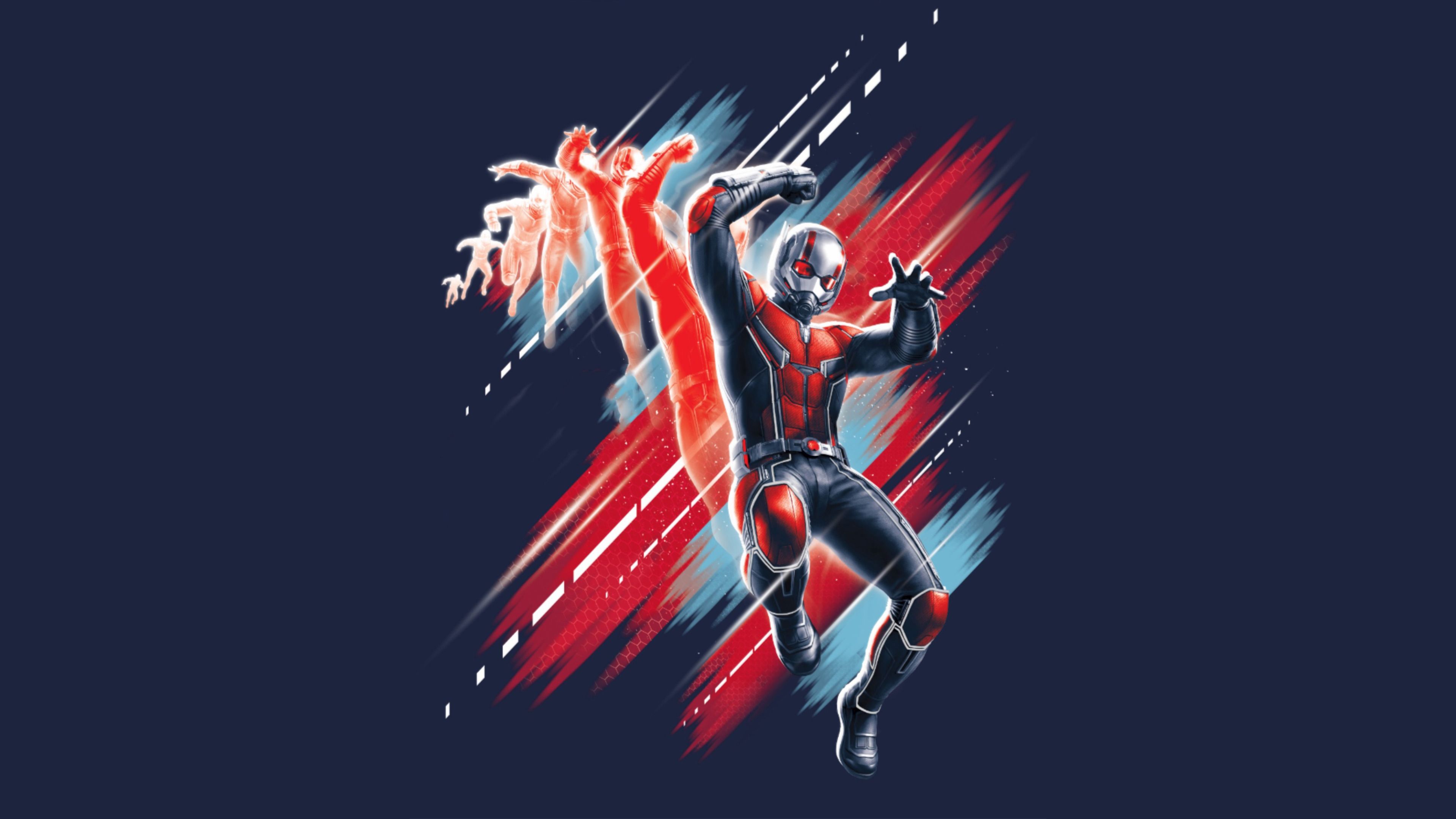 Ant-Man Marvel silhouette, 3840x2160 4K Ultra HD, Monitor 4K