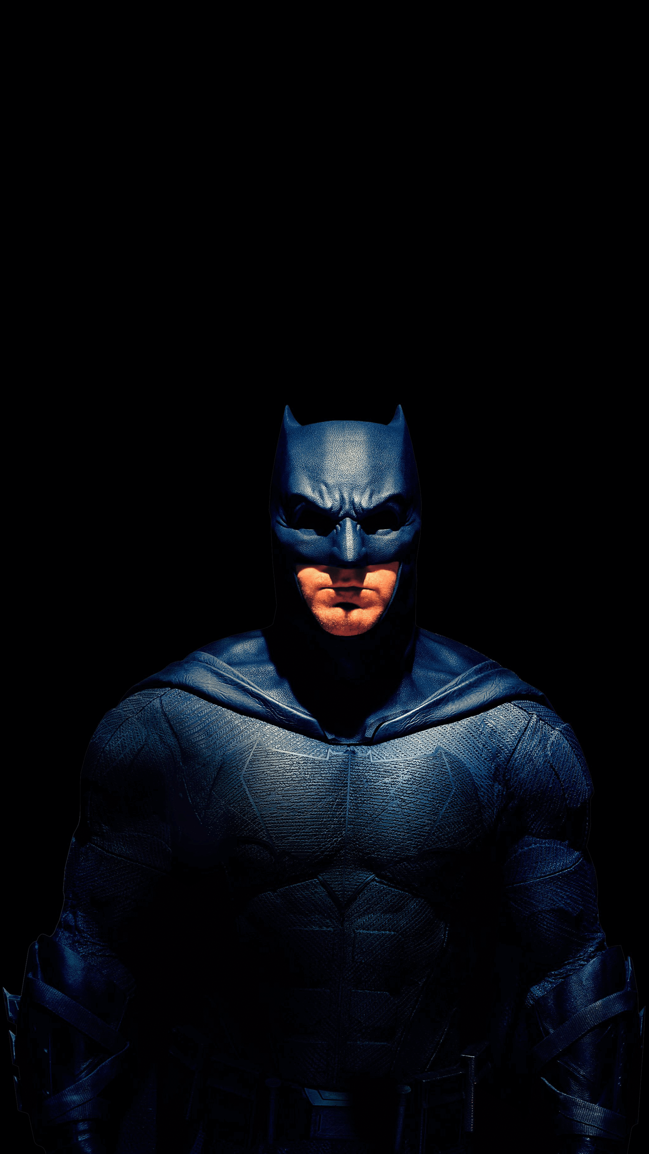 Batman su sfondo nero, DC Comics, 2160x3840 Verticale, Mobile
