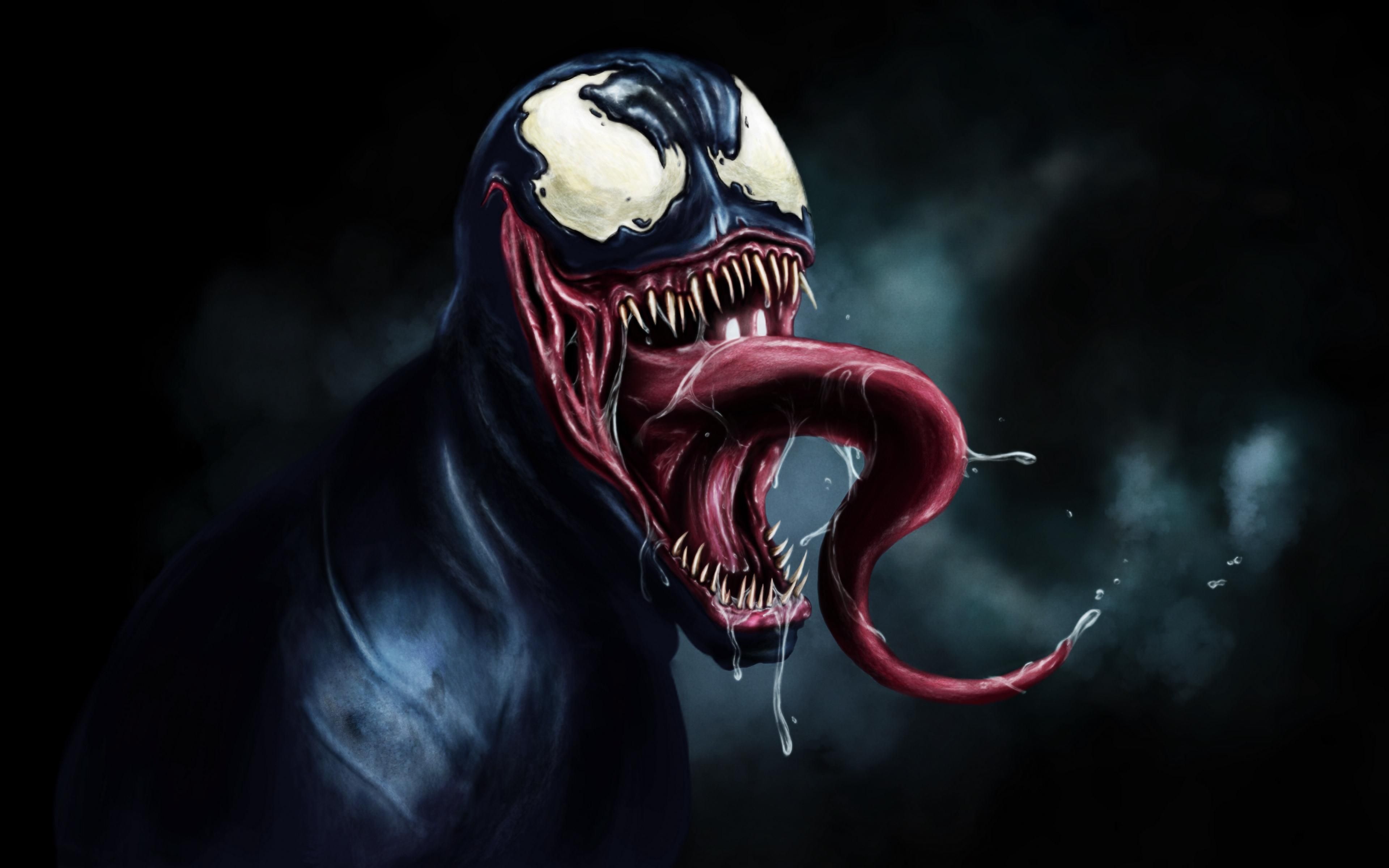 Venom Marvel personaggio, simbionte, 3840x2400 4K, Desktop 4K