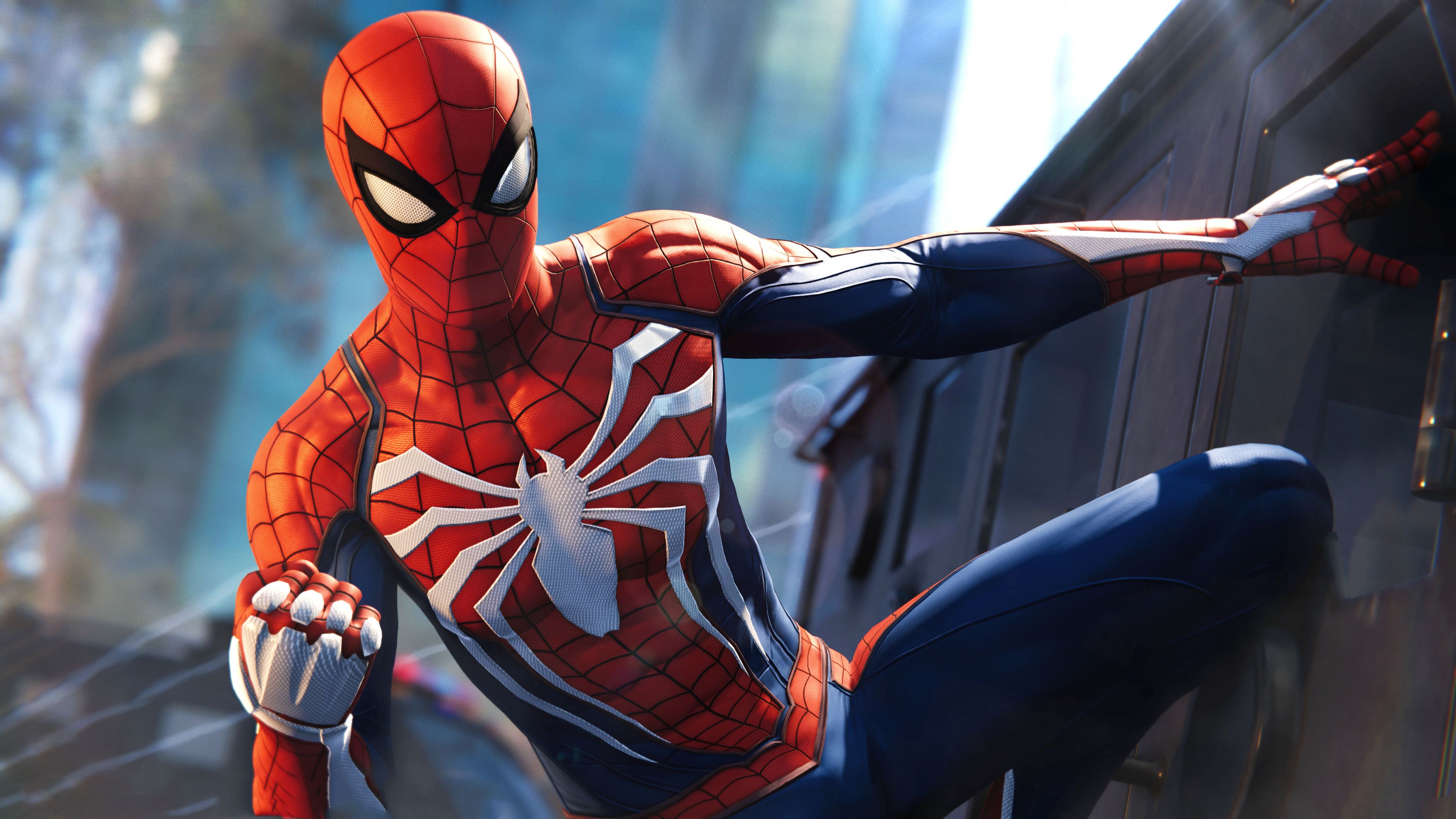 Spider-Man in azione, 3840x2160 4K Ultra HD, Monitor 4K