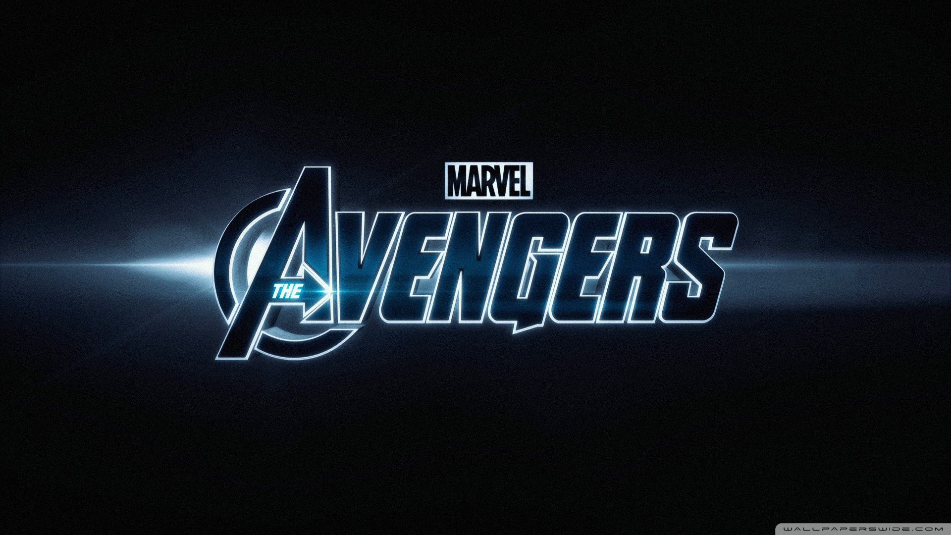 Logo Marvel The Avengers, 1920x1080 Full HD, Monitor Gaming
