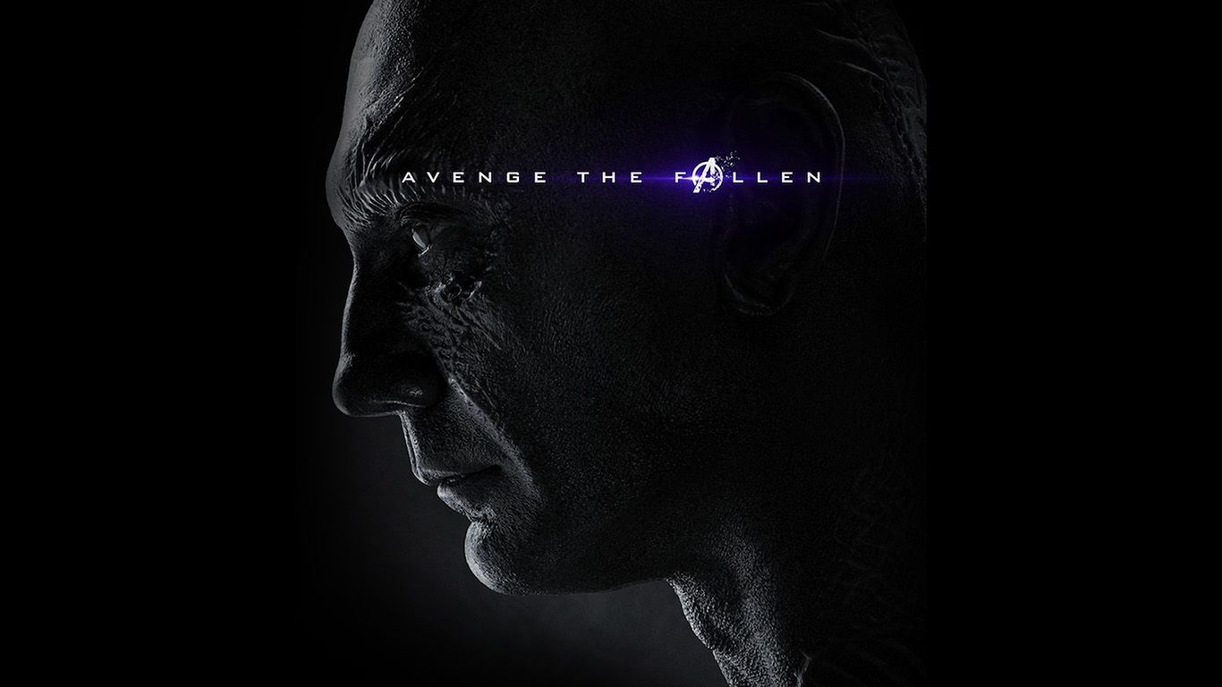 Poster Avengers Endgame volto, 1366x768 HD, Desktop
