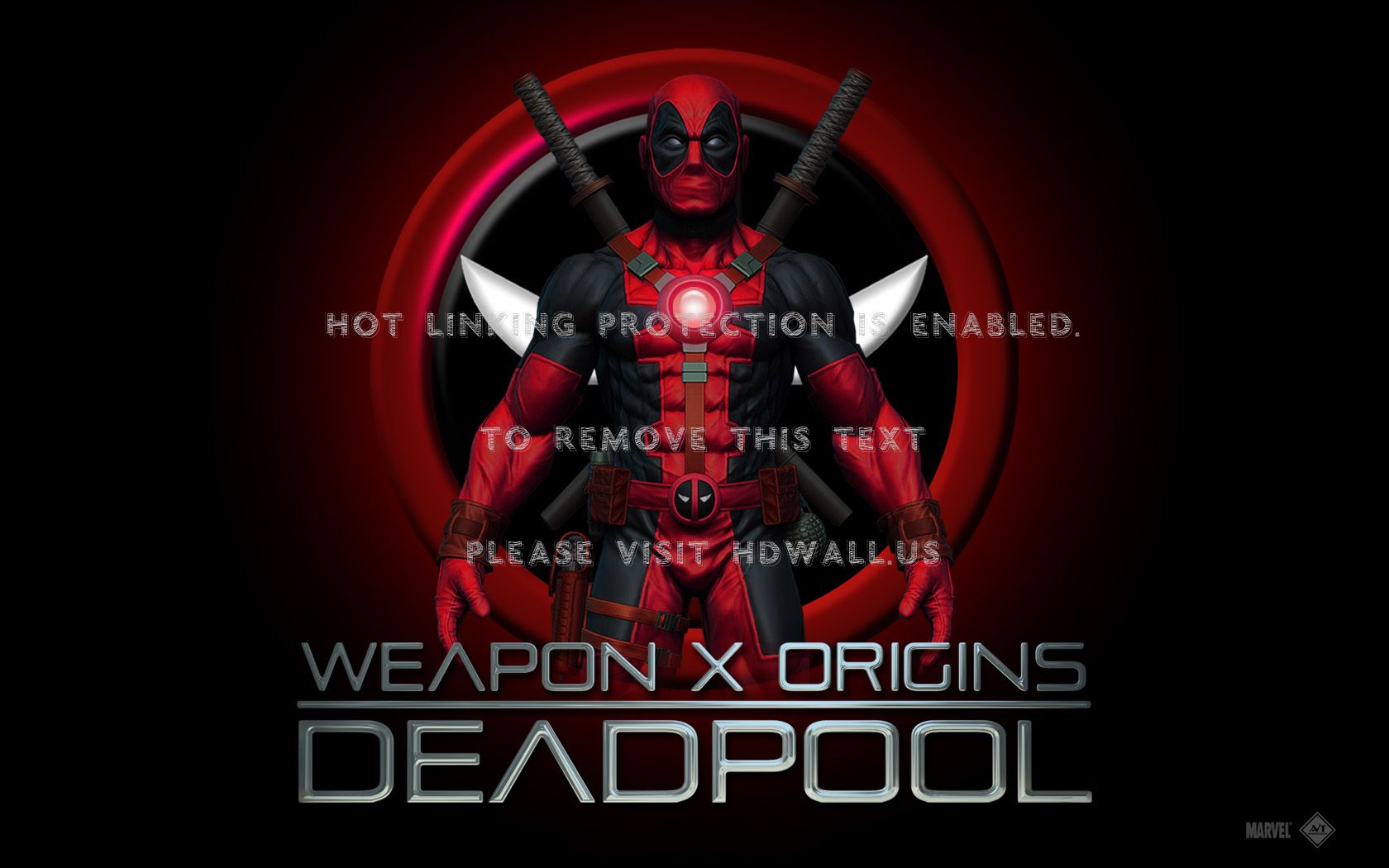 Deadpool Weapon X Origins, 1680x1050 HD Ready, Desktop