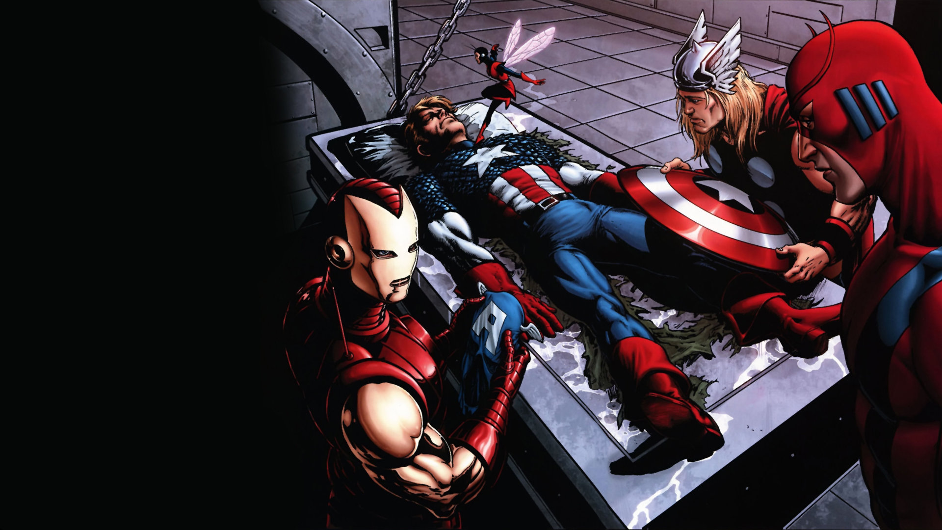 Avengers Captain America funerale, Steve Rogers, 1920x1080 Full HD 1080p, PC