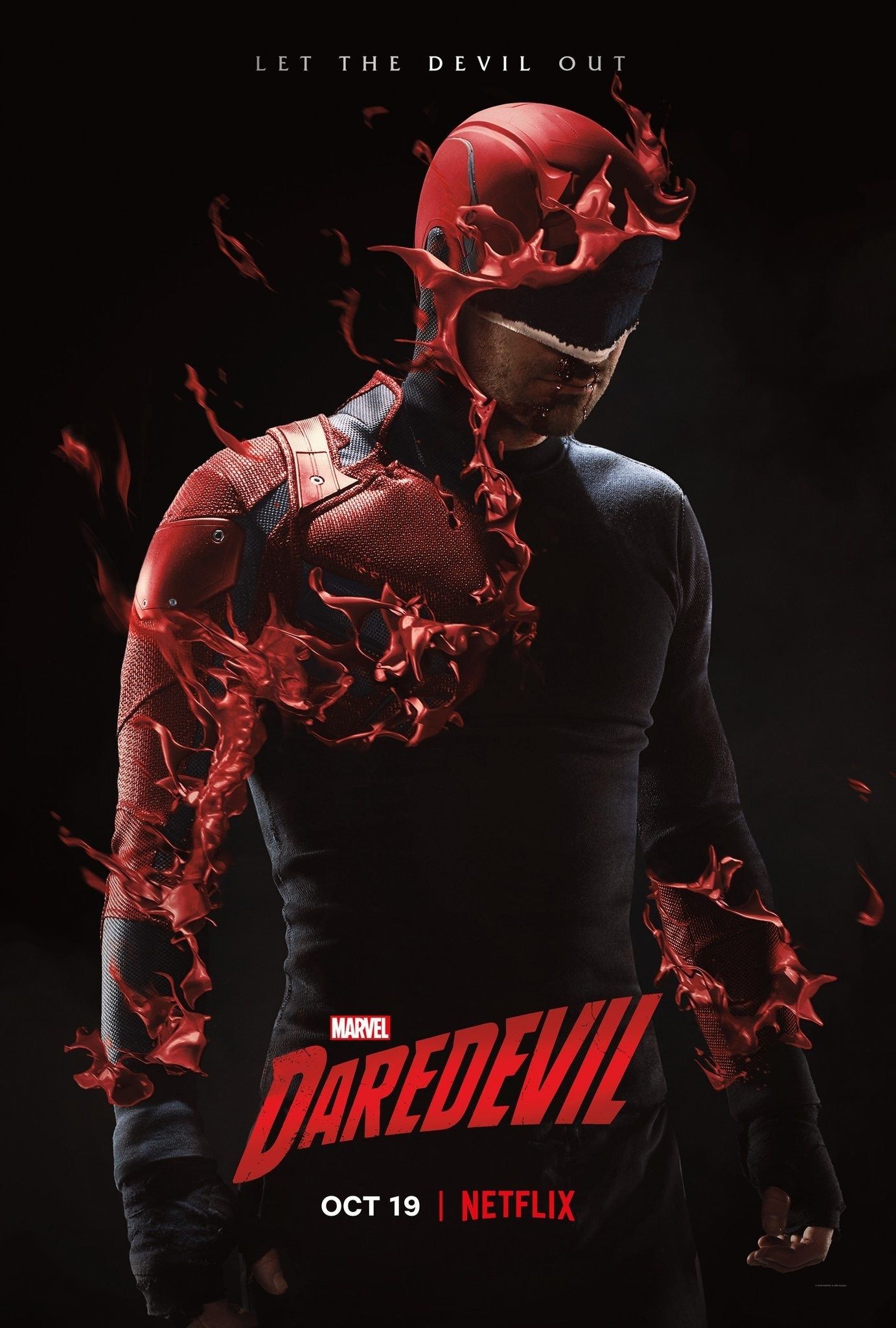 Poster Daredevil Marvel Netflix, 1383x2048 Full HD Verticale, iPhone