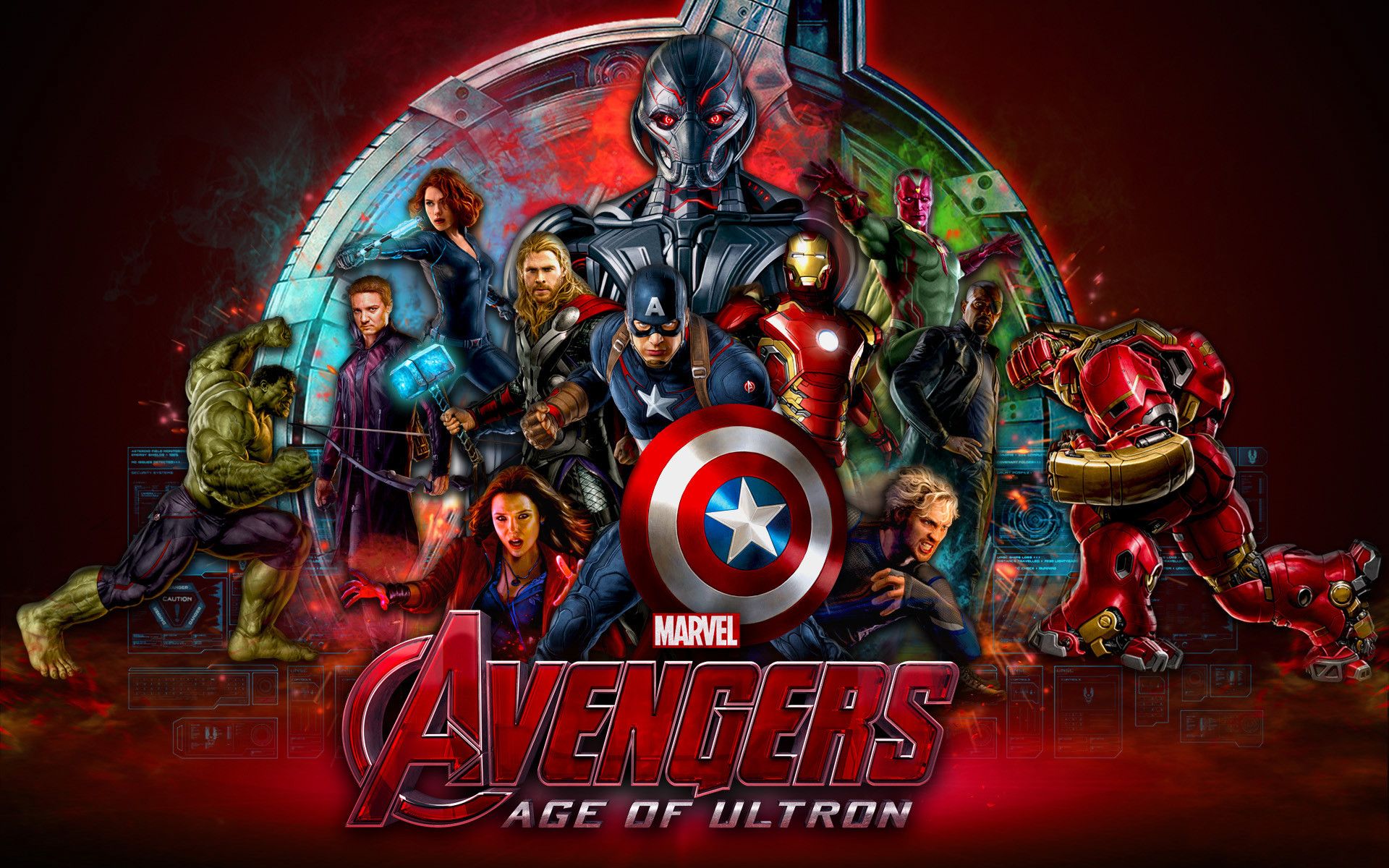 Avengers Age of Ultron poster, 1920x1200 Full HD+ WUXGA, Desktop