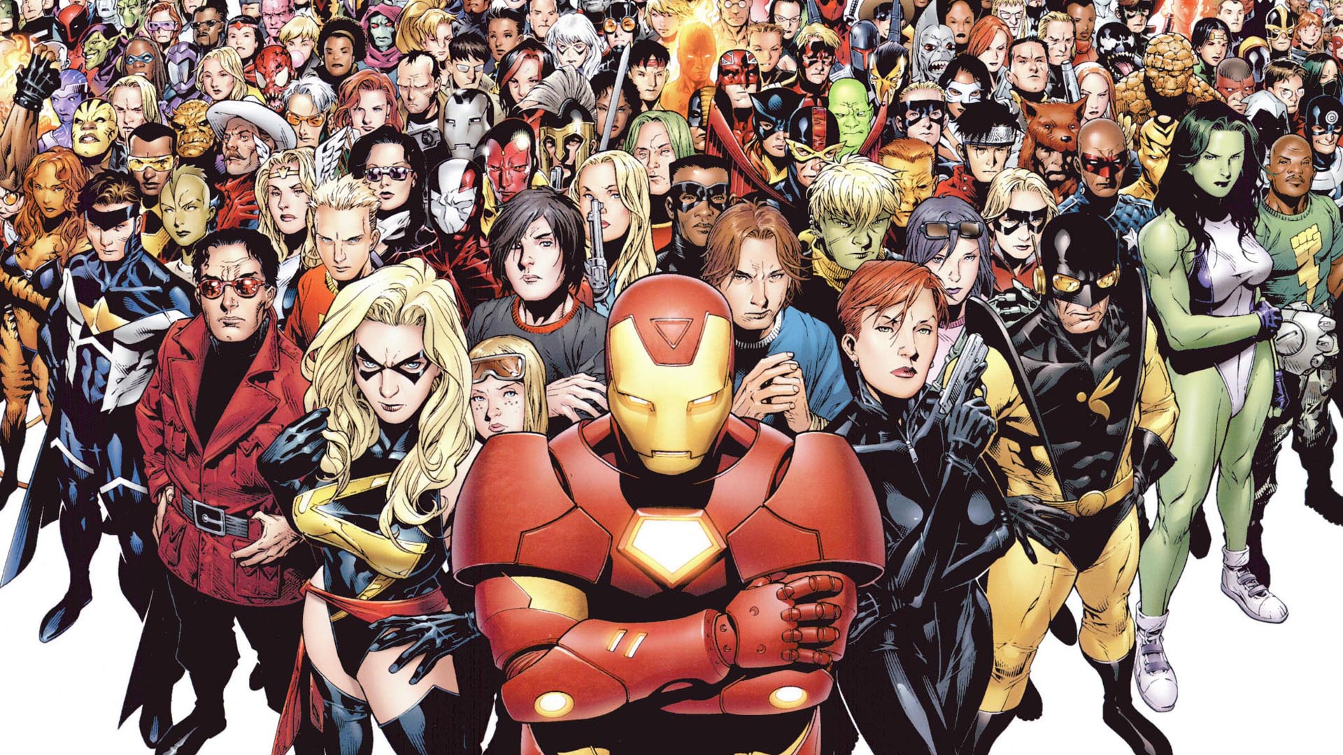 Iron Man e supereroi Marvel, 1920x1080 Full HD 1080p, PC Desktop