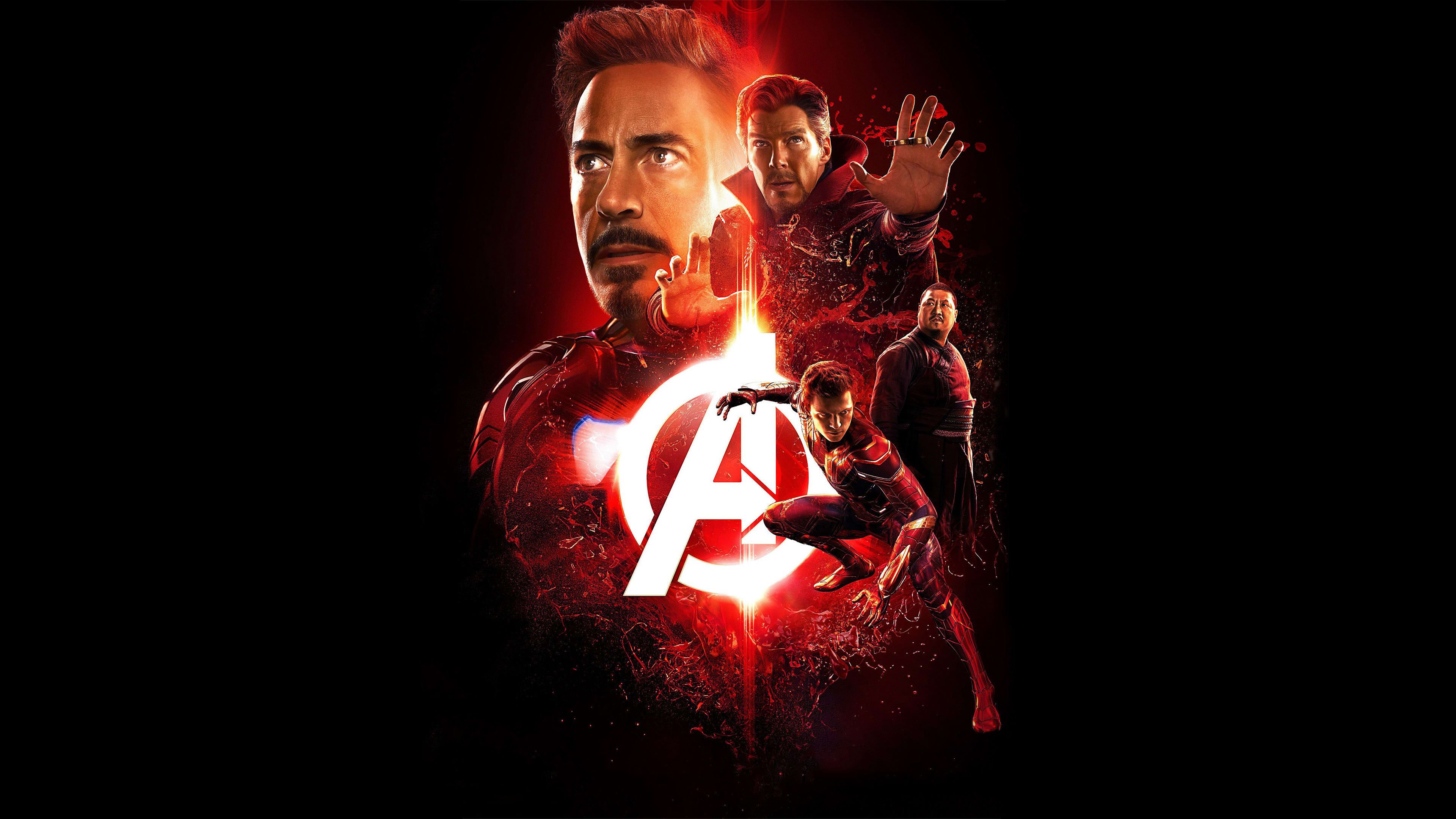 Poster Avengers Infinity War, 3840x2160 4K Ultra HD, Monitor 4K