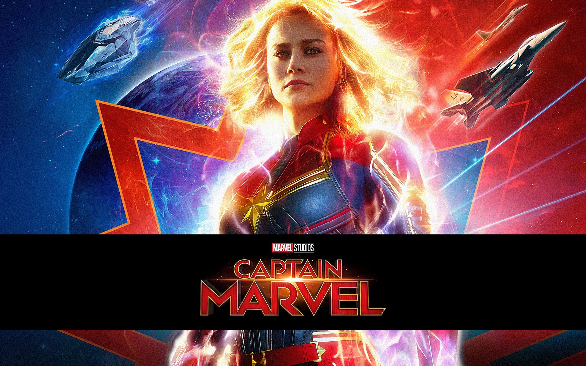 Captain Marvel poster film, 1920x1200 WUXGA, PC