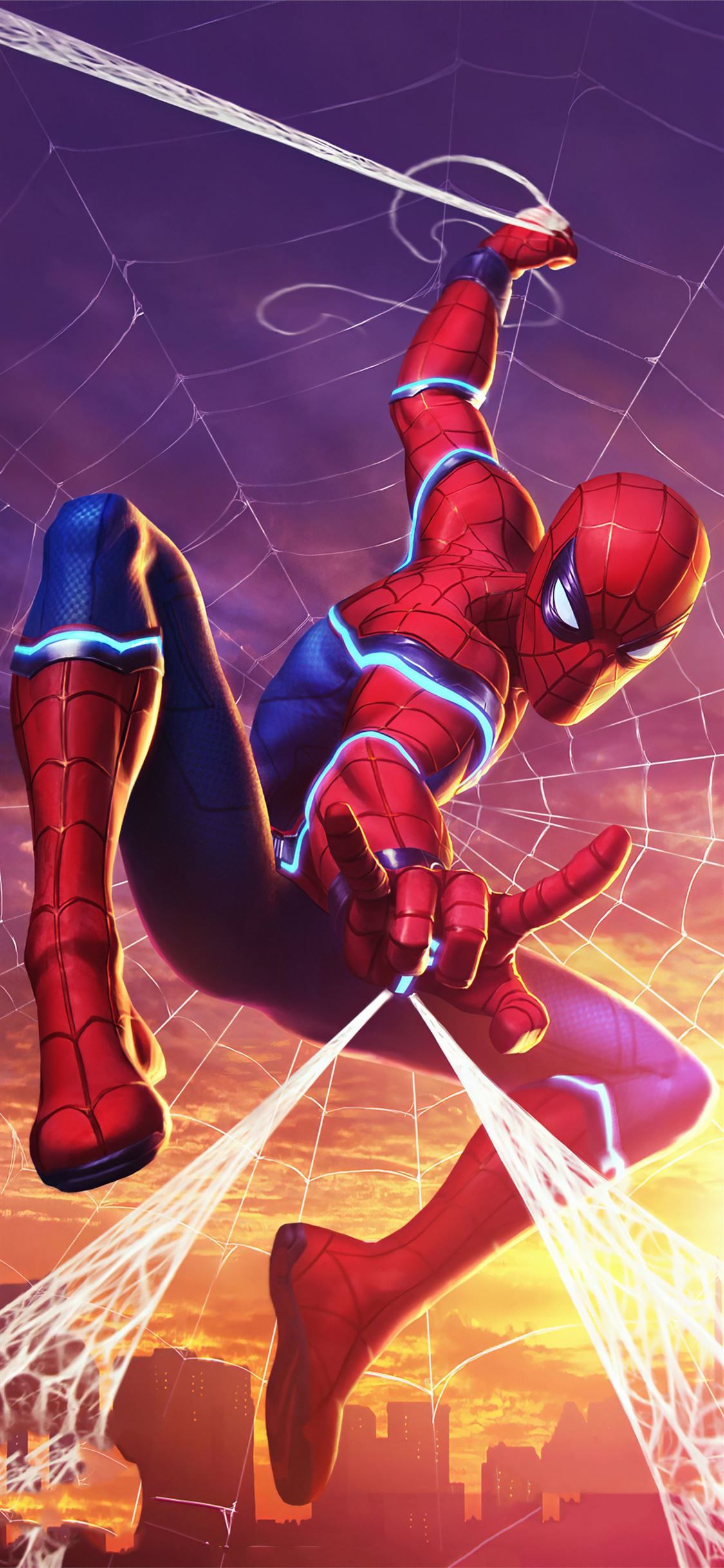 Spider-Man in azione, 1125x2436 Verticale, iPhone