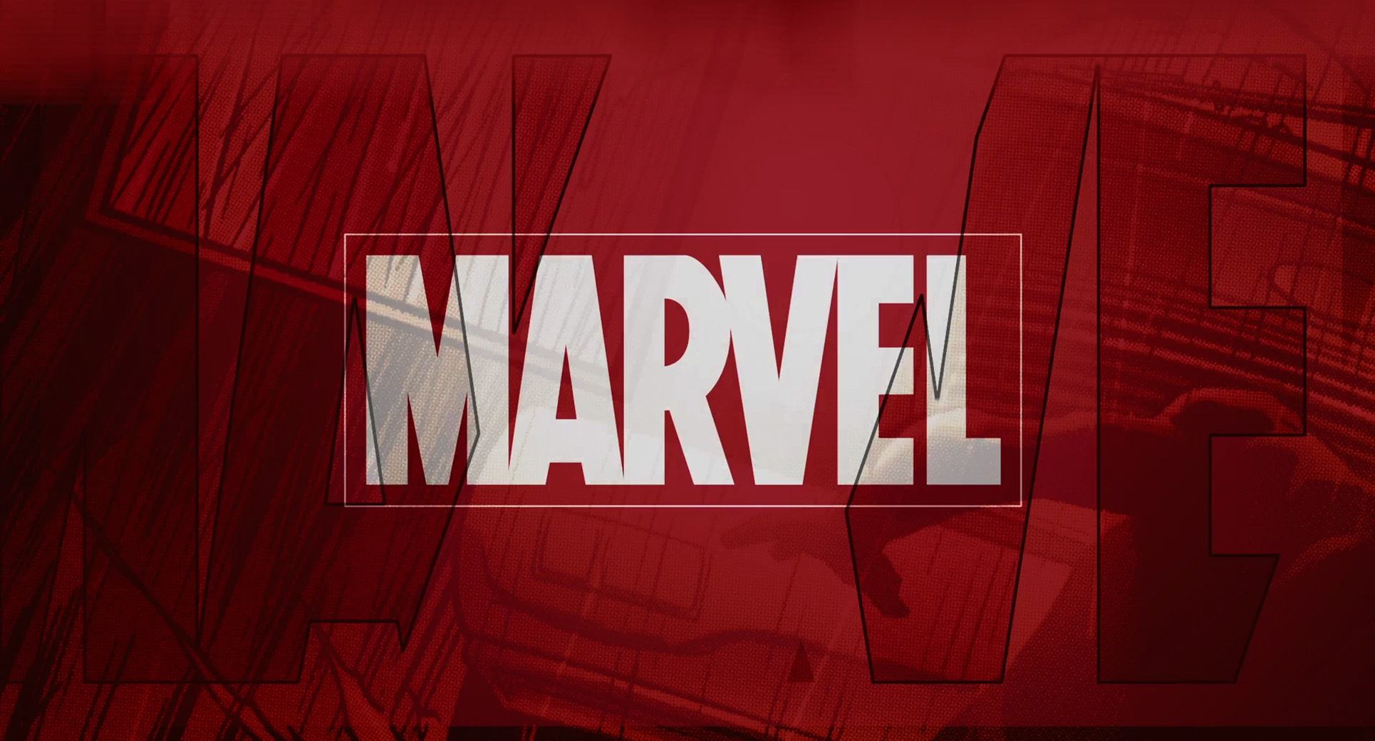 Logo Marvel su rosso, 1930x1041 Full HD, PC Desktop
