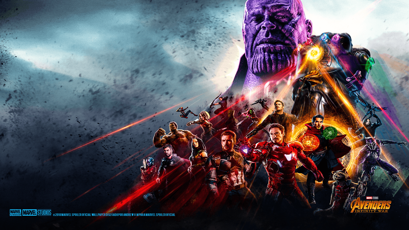 Personaggi Marvel Avengers gruppo, 1920x1080 1080p, PC