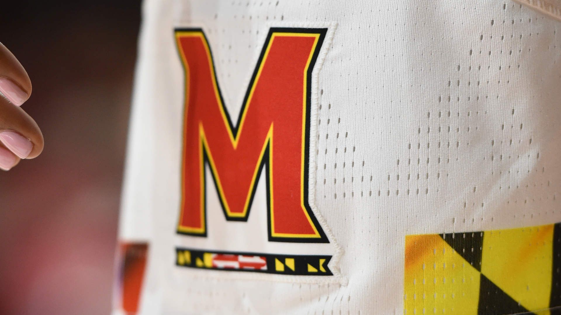 Logo Maryland Terrapins su maglia, NCAA, 1920x1080 Full HD, Laptop