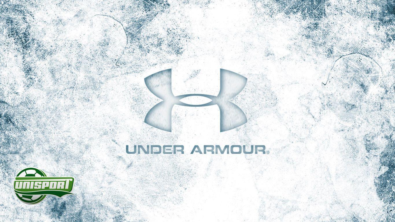 Logo Under Armour bianco, 1366x768 720p, PC