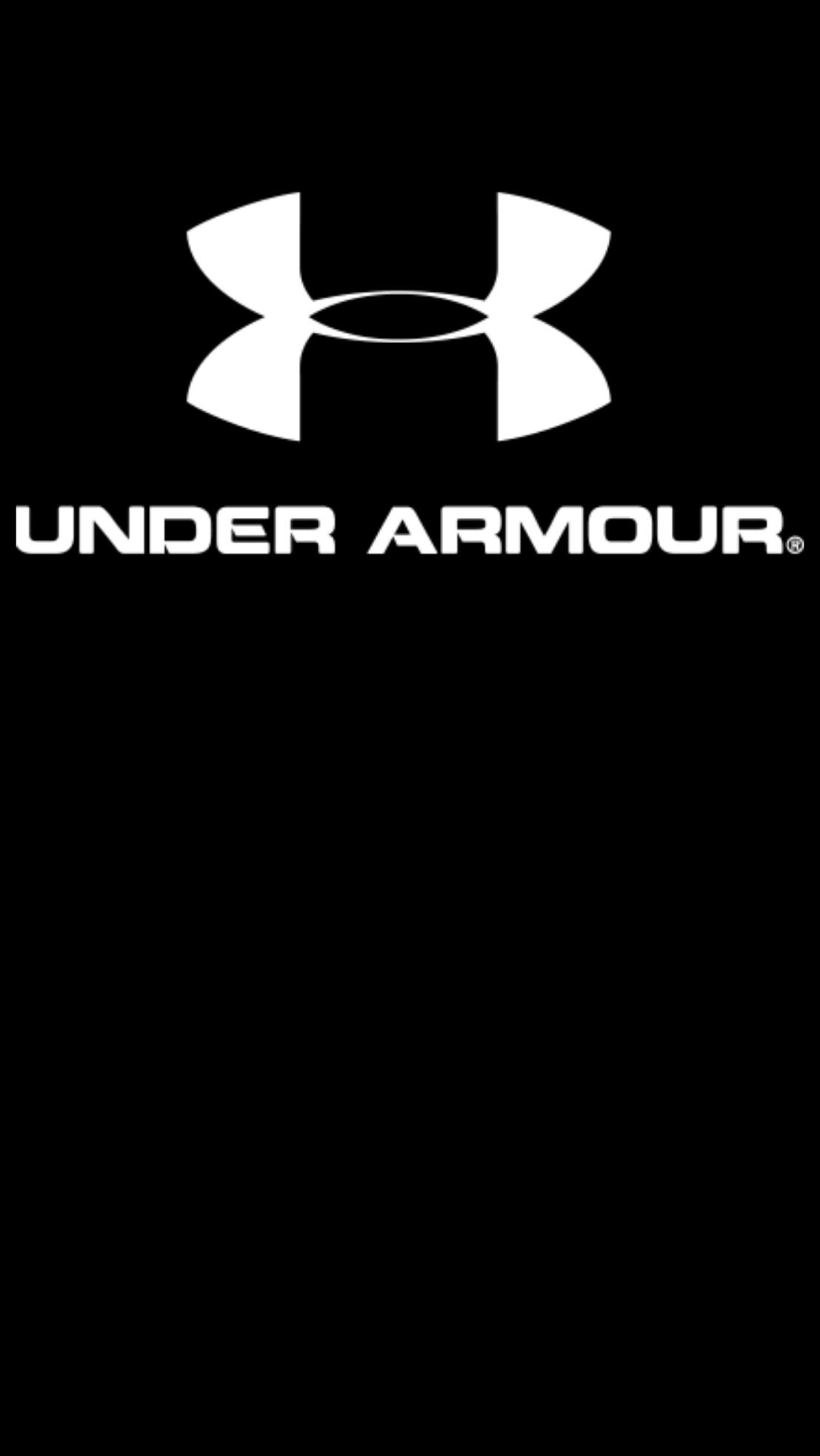 Logo Under Armour nero, 1107x1965 Verticale, Telefono