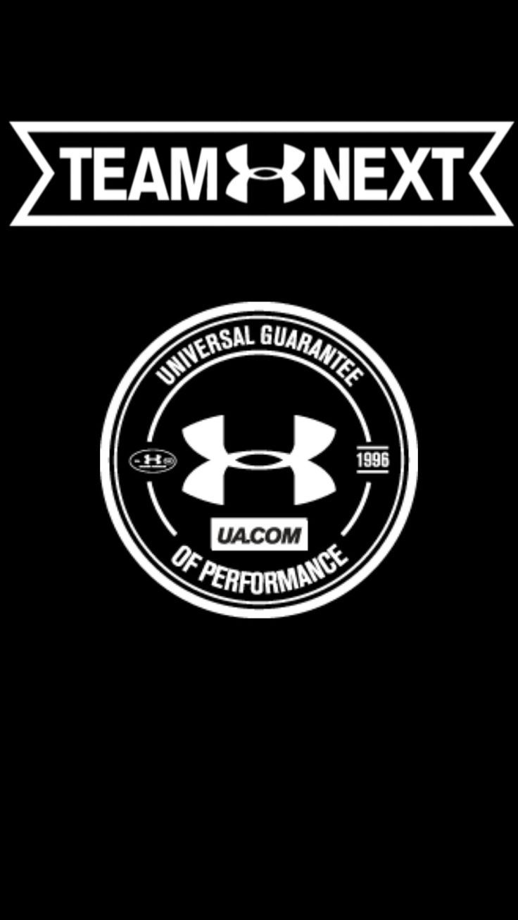 Logo Under Armour Team Next, 736x1306 Full HD Verticale, iPhone