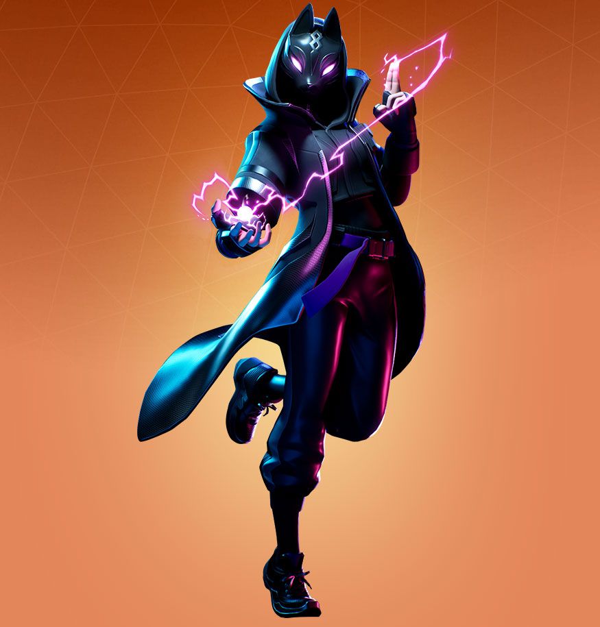 Skin Fortnite Catalyst nera, 875x915 Full HD Verticale, iPhone