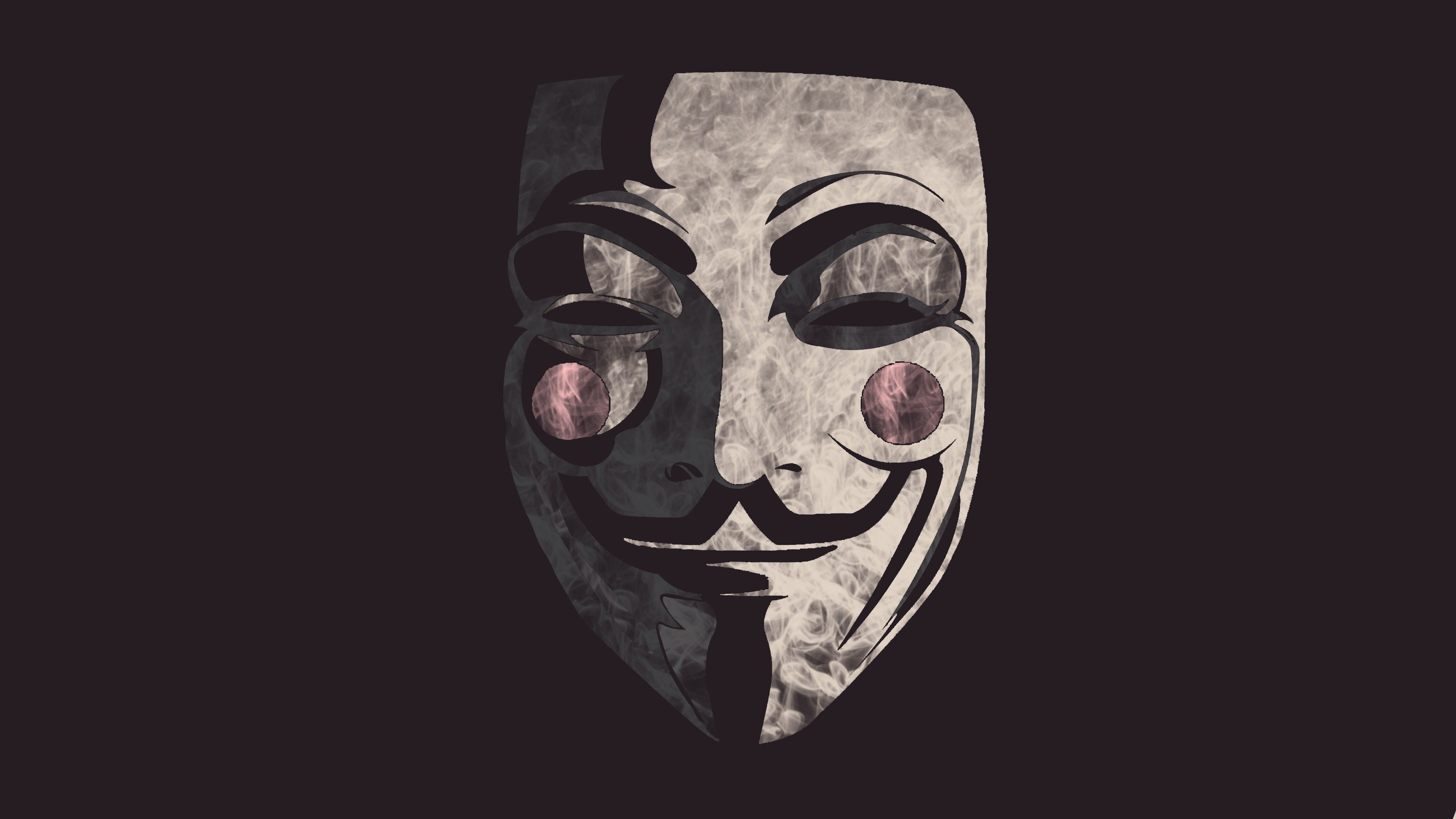 Maschera di Guy Fawkes, 3840x2160 UHD, PC 4K