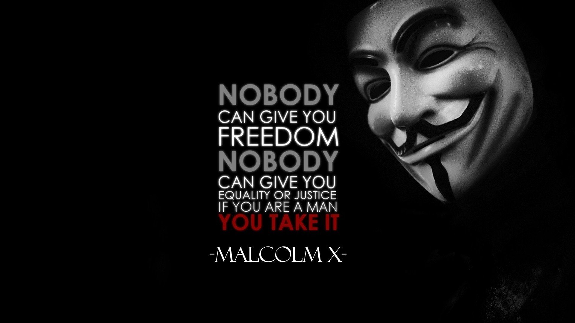 Maschera Guy Fawkes con citazione, 1920x1080 Full HD 1080p, Desktop