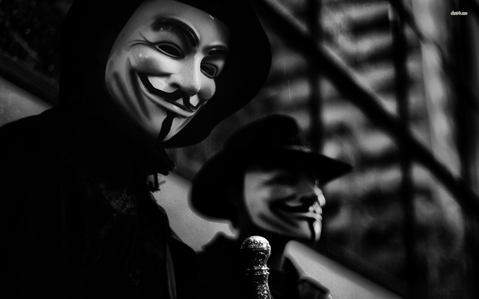 Maschera Guy Fawkes, V per Vendetta, 1920x1080 Full HD, Desktop