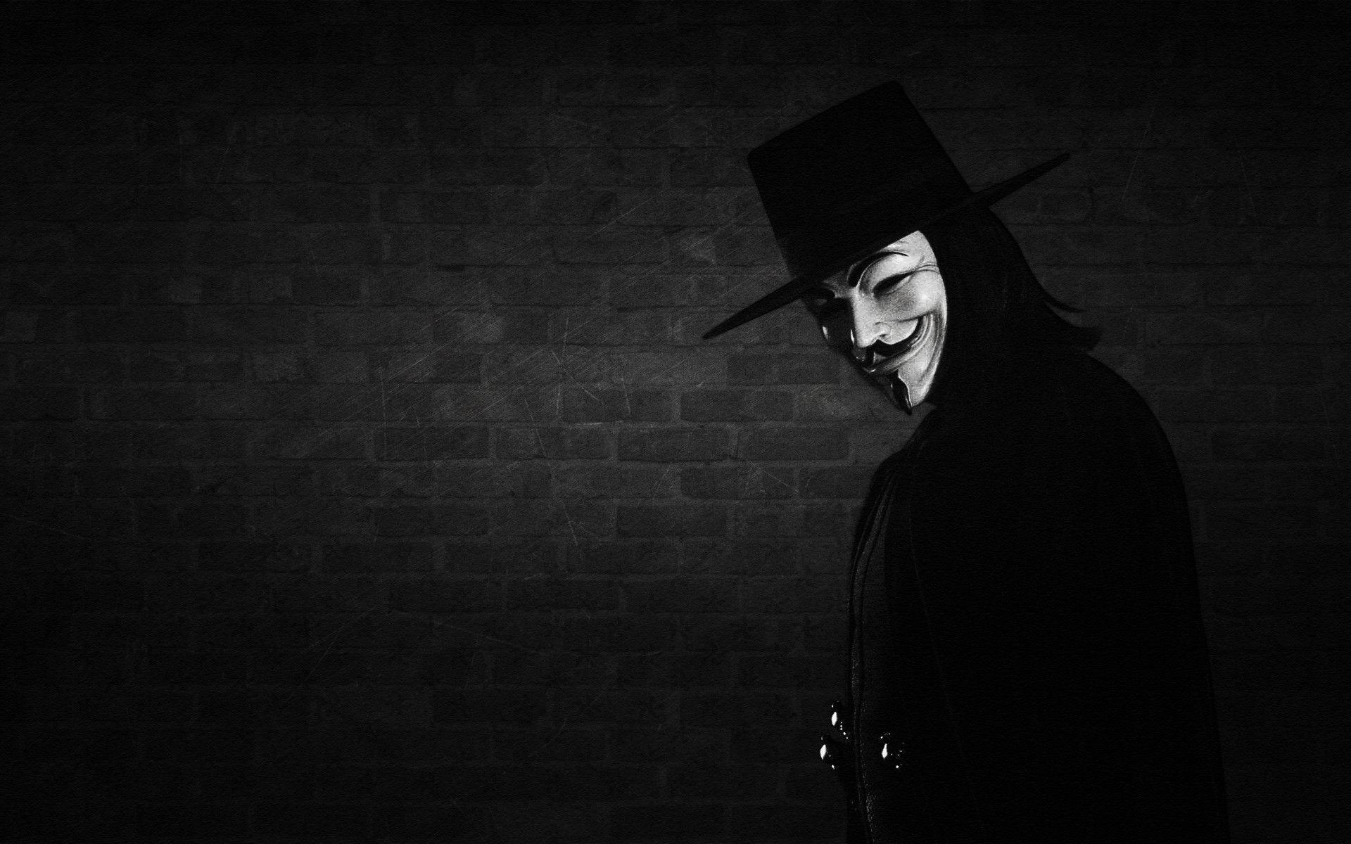 Maschera Guy Fawkes, V per Vendetta, 1920x1200 WUXGA, iMac