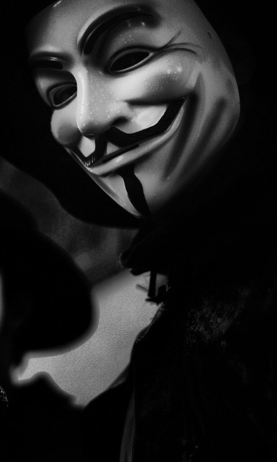 Maschera V per Vendetta rossa, 1080x1920 Verticale, Mobile