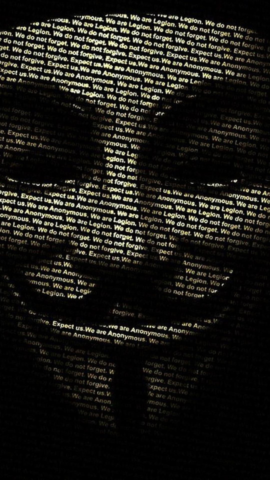 Maschera di V per Vendetta, 1080x1920 Full HD Verticale, Smartphone