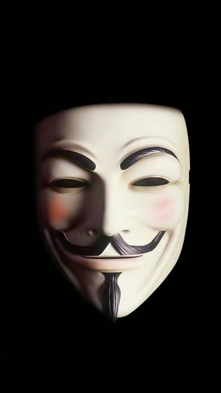 Maschera di V per Vendetta, 750x1334 Verticale, Mobile