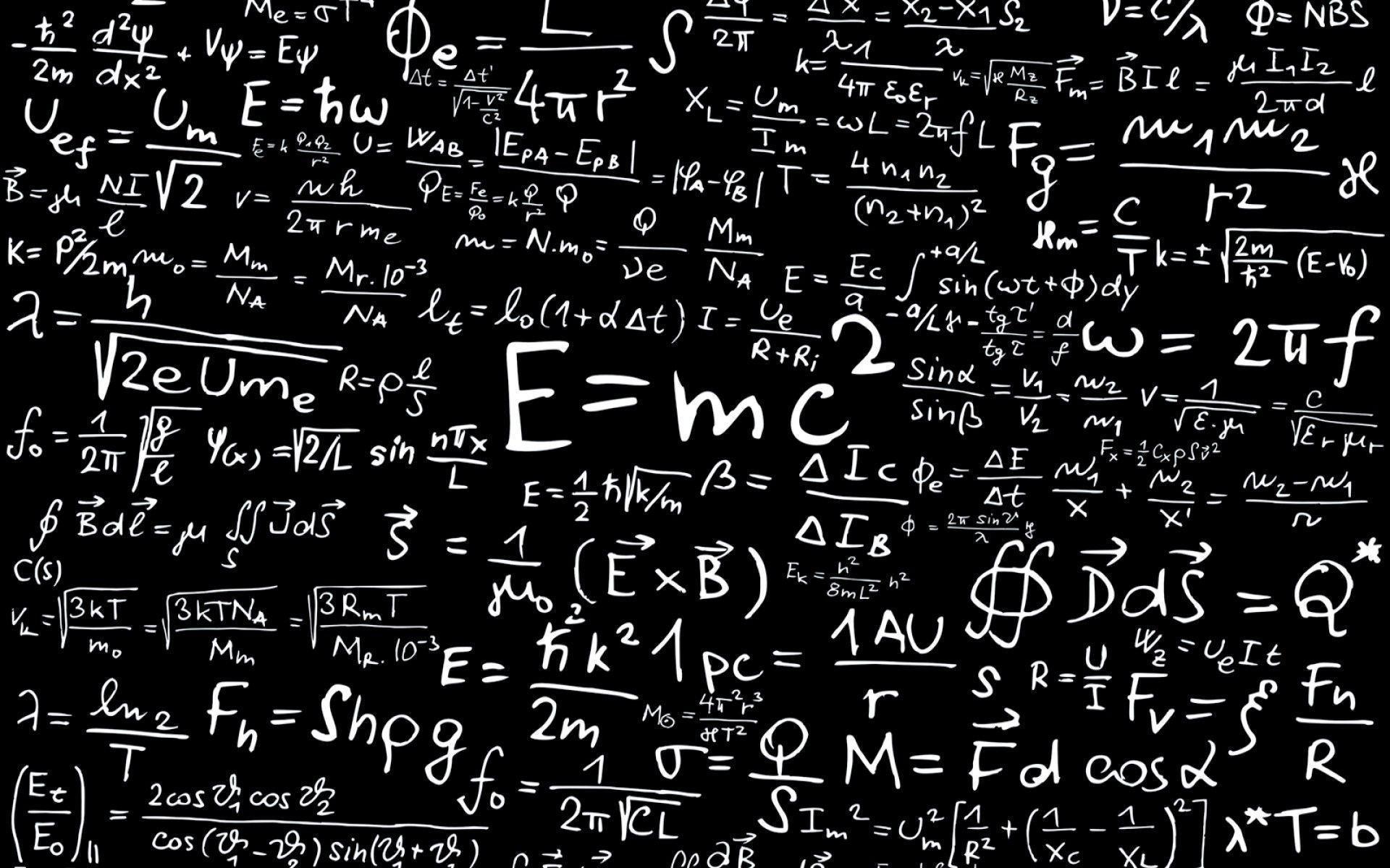 Formule matematiche lavagna nera, 1920x1200 Full HD+ WUXGA, Desktop