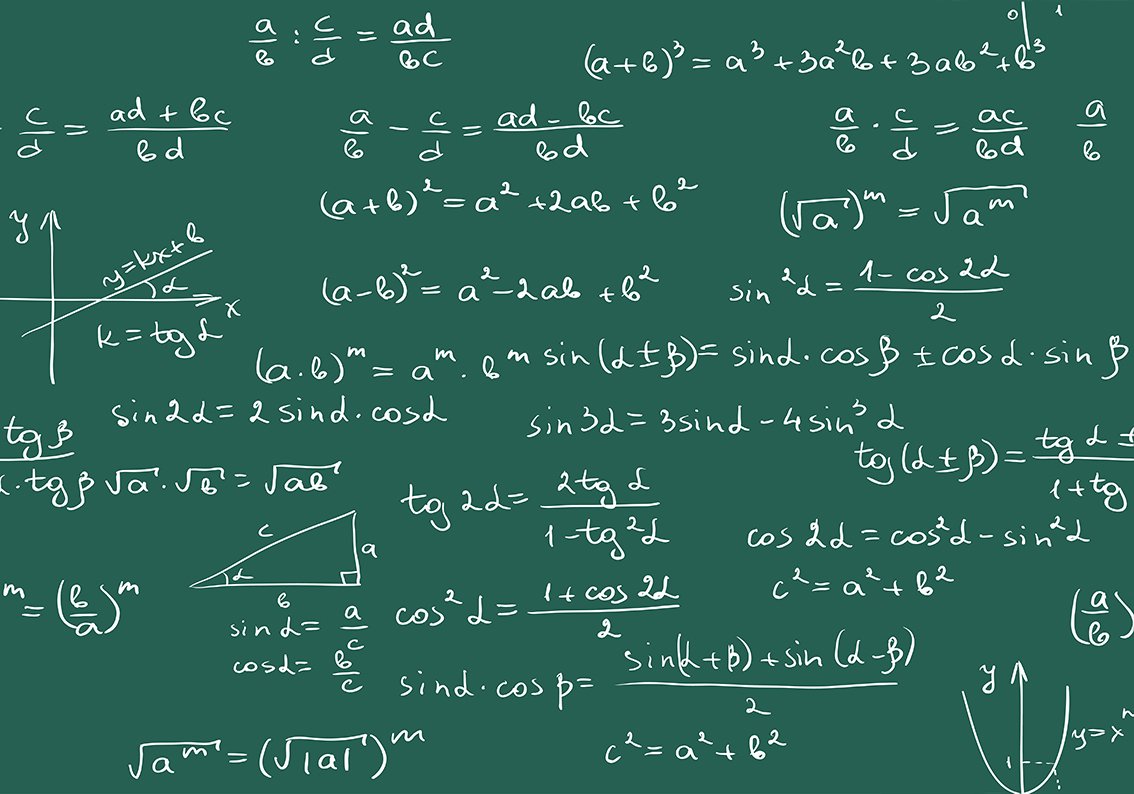 Lavagna con formule matematiche, 1134x794 HD, iMac