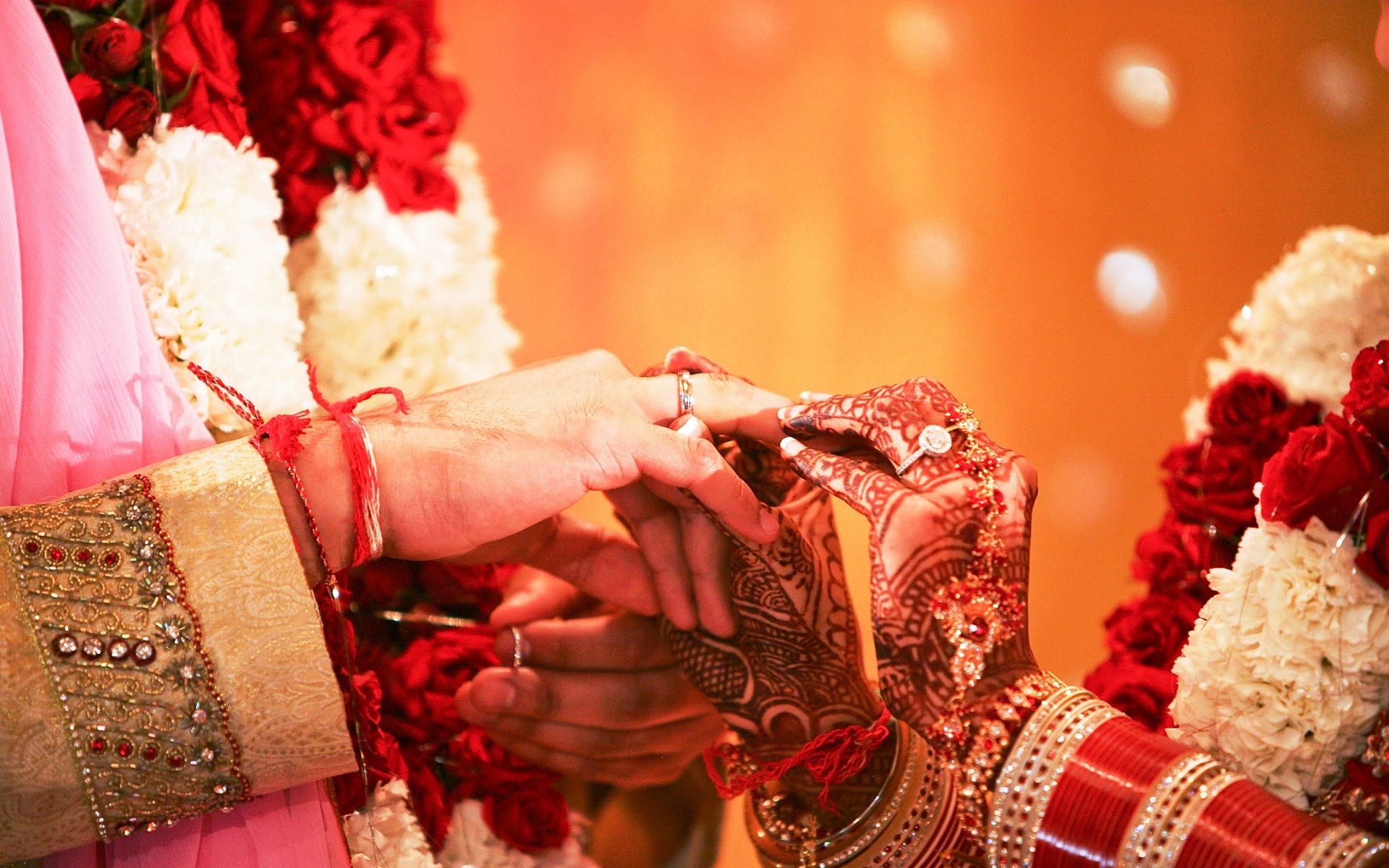 Mani sposi matrimonio indiano, 1920x1200 Full HD+ WUXGA, iMac