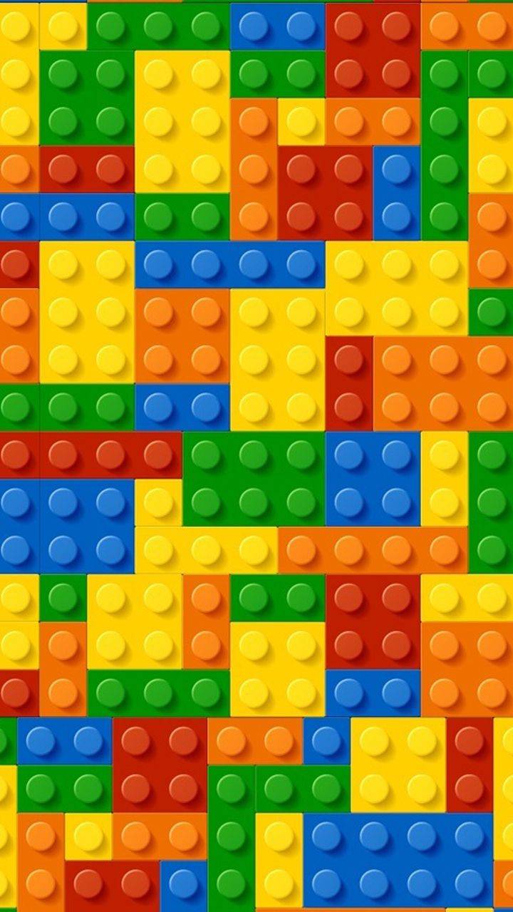 Mattoncini LEGO colorati, 720x1280 Verticale, Telefono