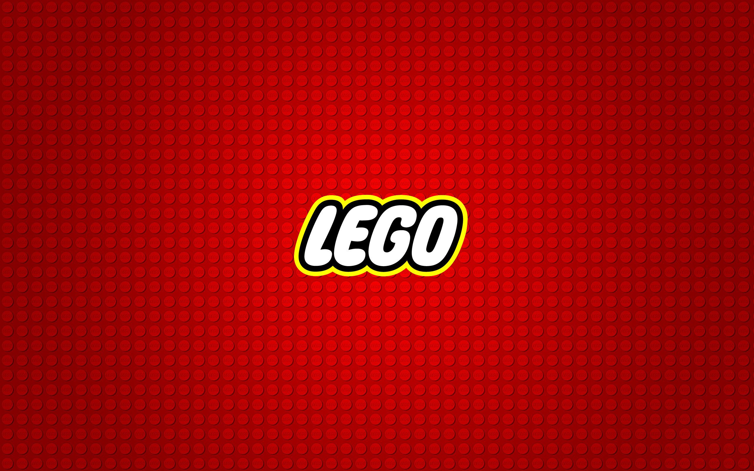 Logo LEGO su rosso, 2560x1600 WQXGA, Laptop