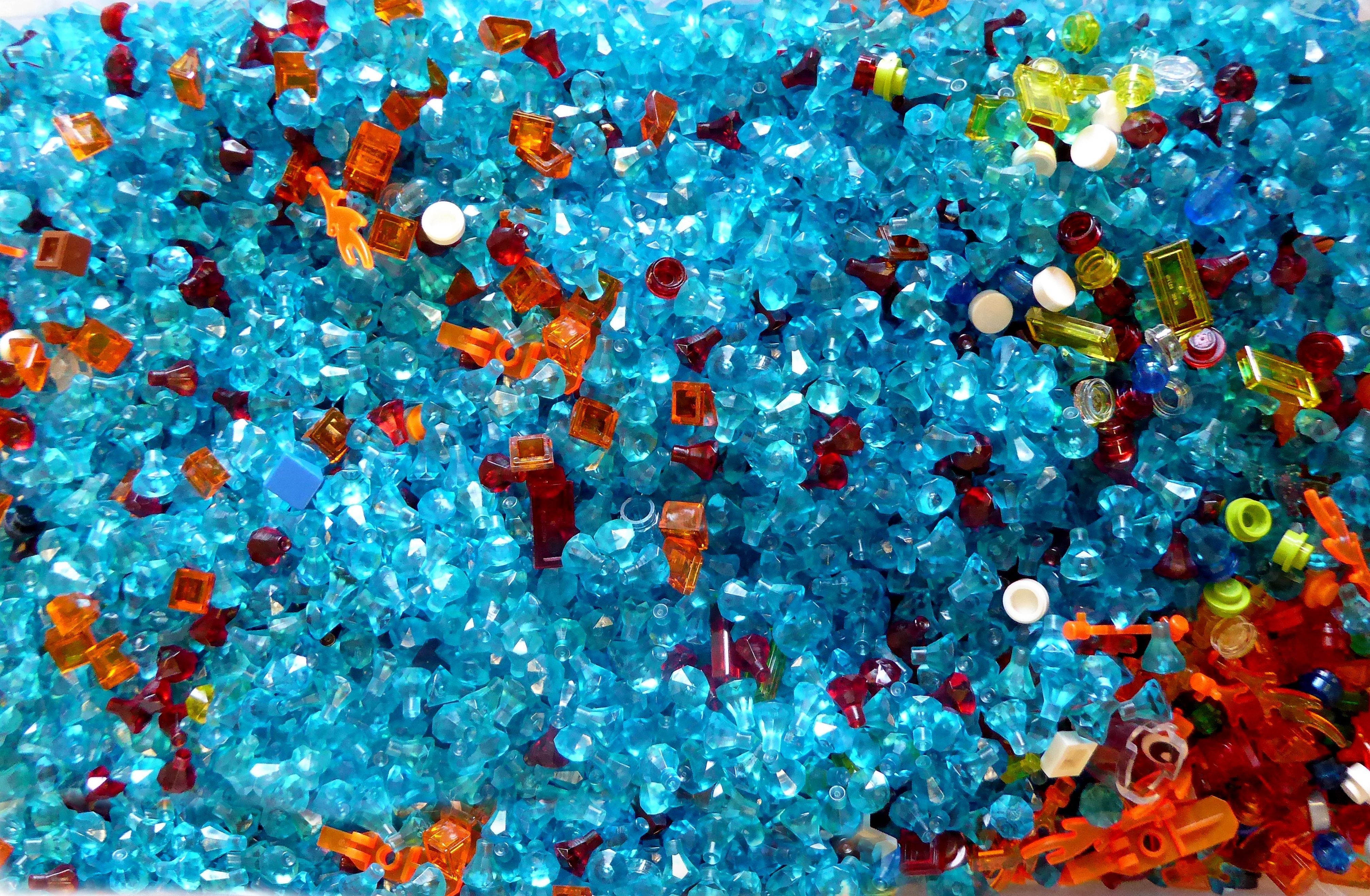 Mattoncini LEGO blu colorati, 4022x2631 4K Ultra HD, Monitor 4K