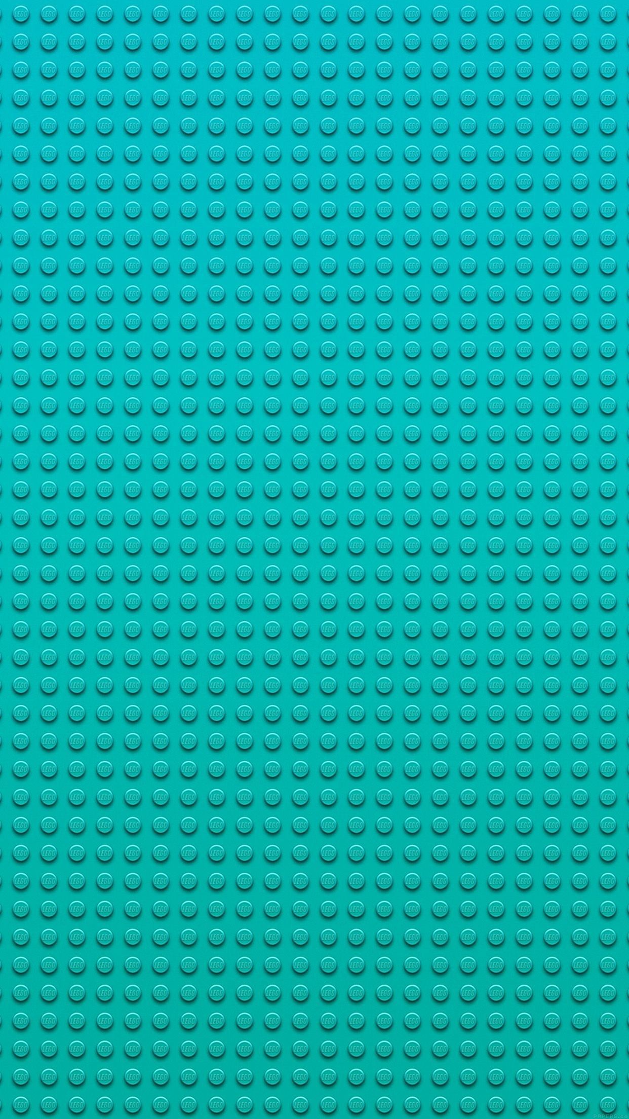 Piastra mattoncini LEGO verde acqua, 1242x2208 Verticale, Mobile