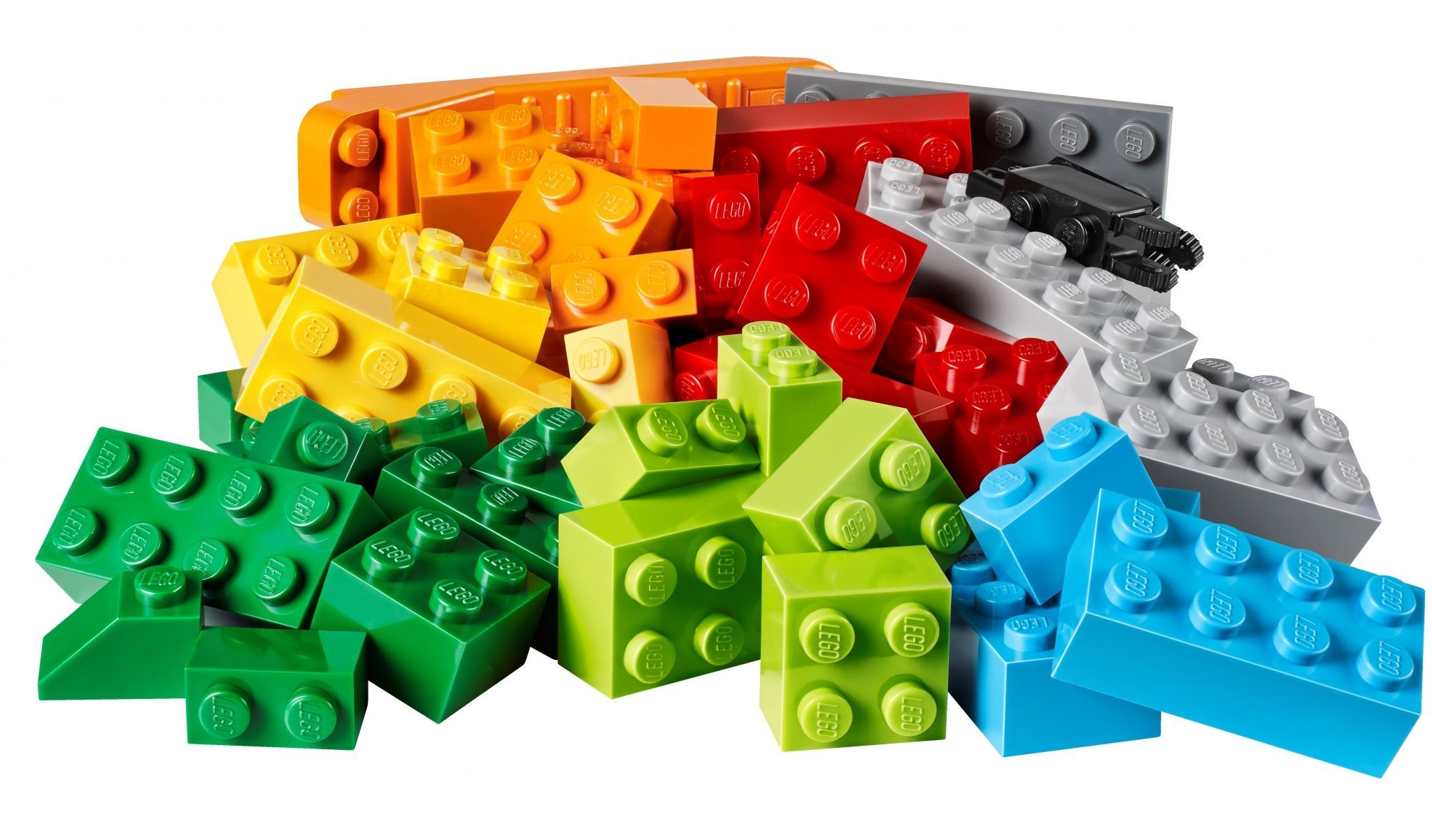 Mucchio mattoncini LEGO colorati, 2048x1203 alta risoluzione, Desktop
