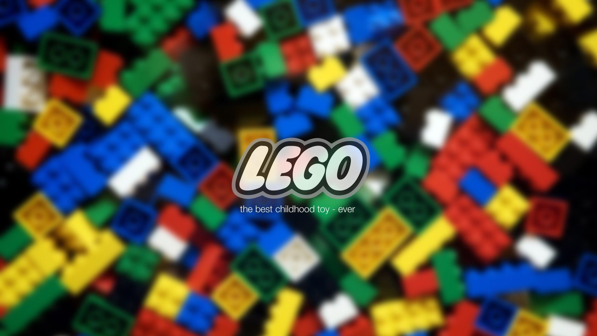 Mattoncini LEGO colorati sparsi, 1920x1080 Full HD, PC Desktop