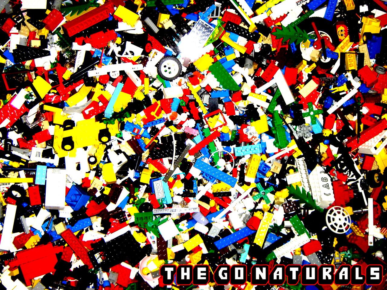 Mattoncini LEGO colorati sparsi, 1280x960 720p, Laptop