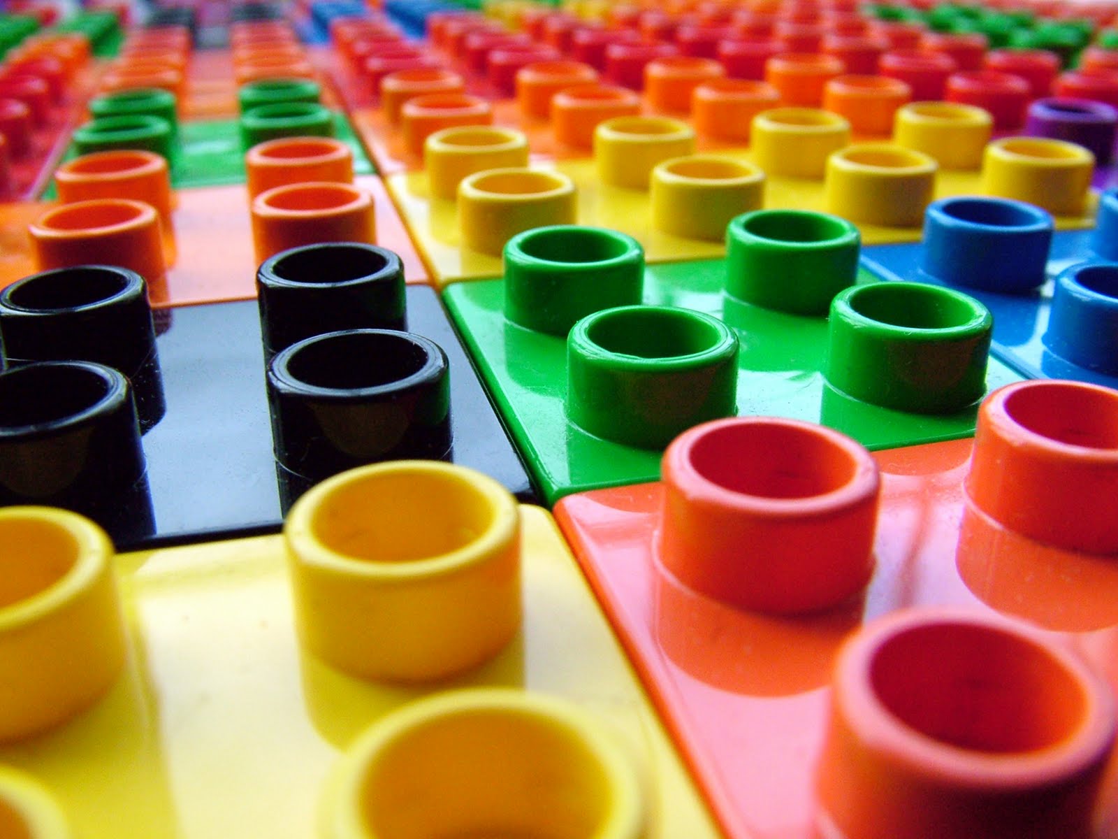 Mattoncini LEGO colorati primo piano, 1600x1200 HD Ready, Laptop