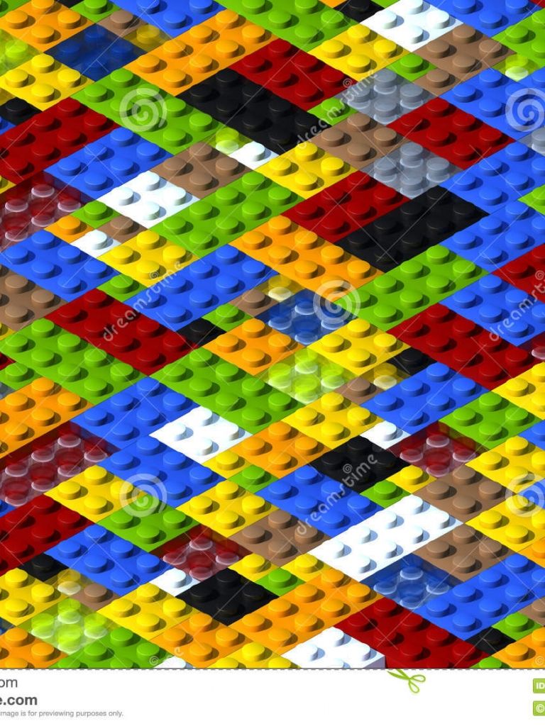 Mattoncini LEGO colorati pattern, 768x1024 Full HD Verticale, iPhone