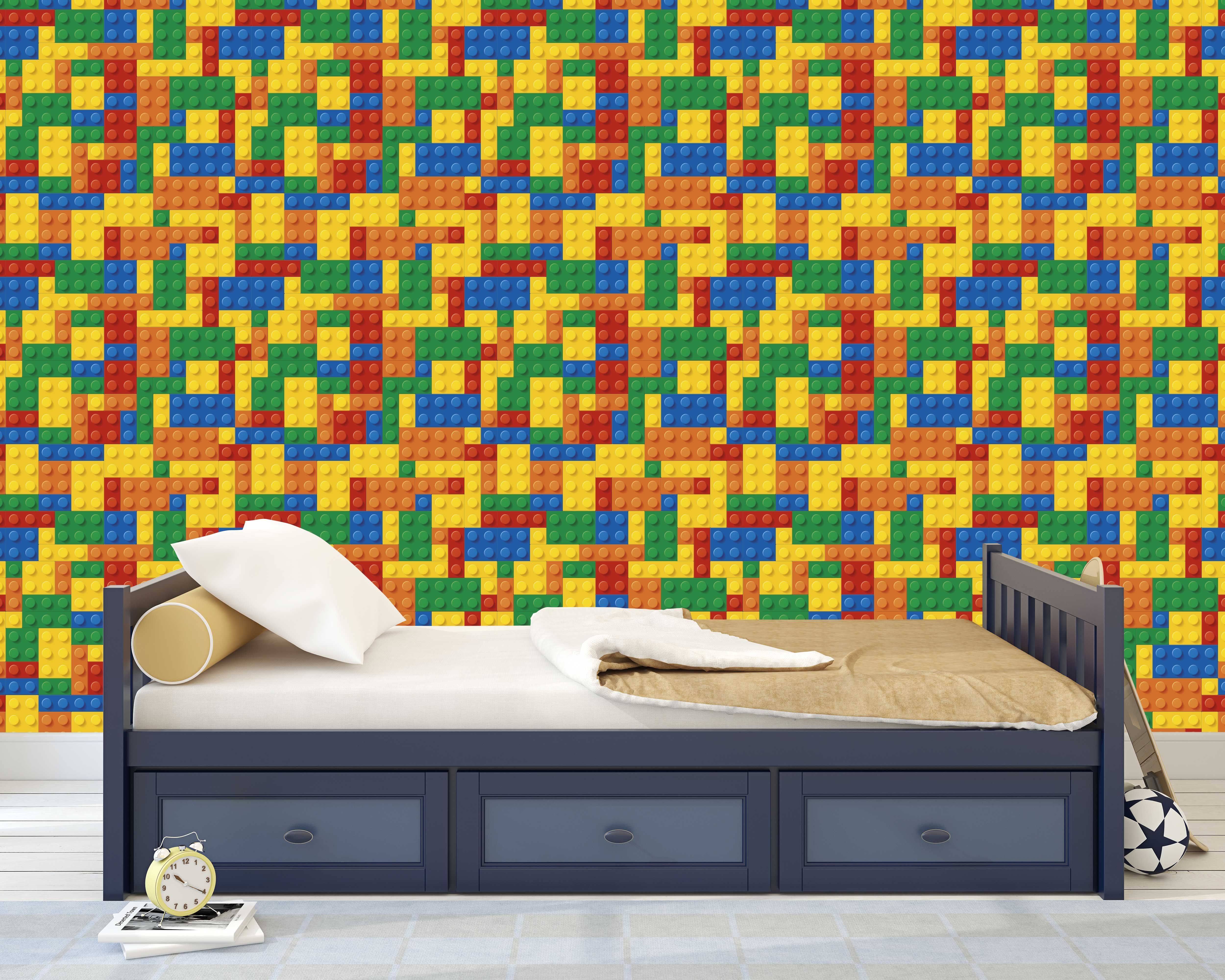 Mattoncini LEGO colorati parete, 5000x4000 4K Ultra HD, Monitor 4K