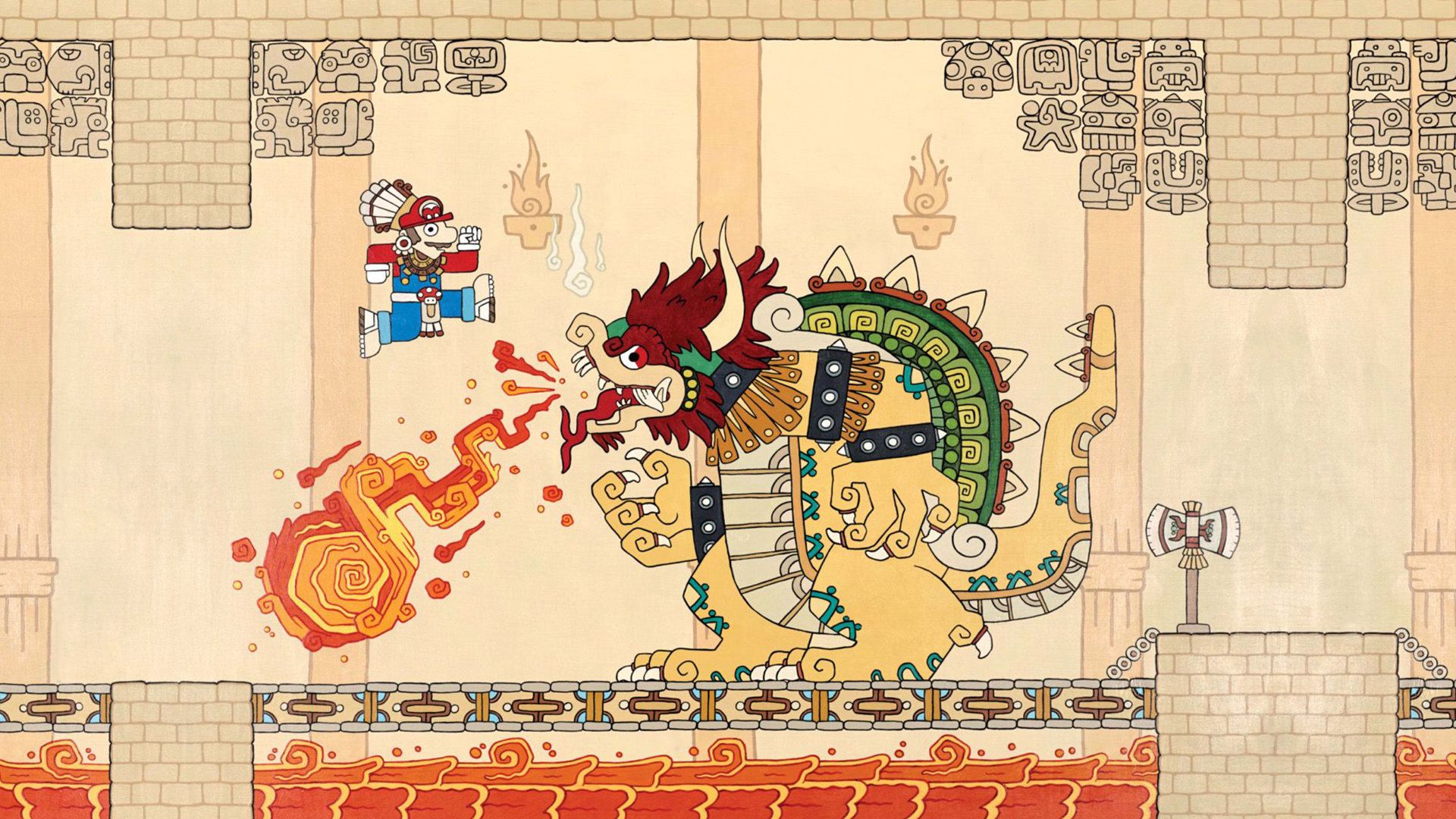 Mario e drago Maya, idraulico, 1920x1080 Full HD 1080p, Laptop