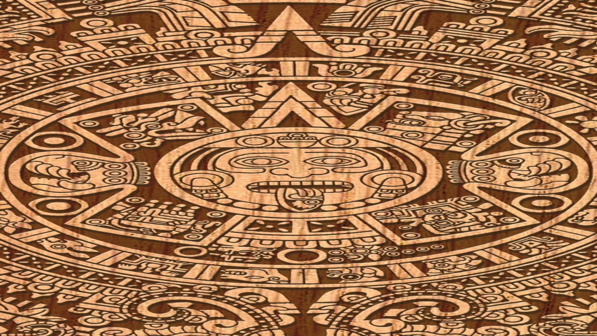 Calendario azteco maya inciso, 1920x1080 Full HD, PC