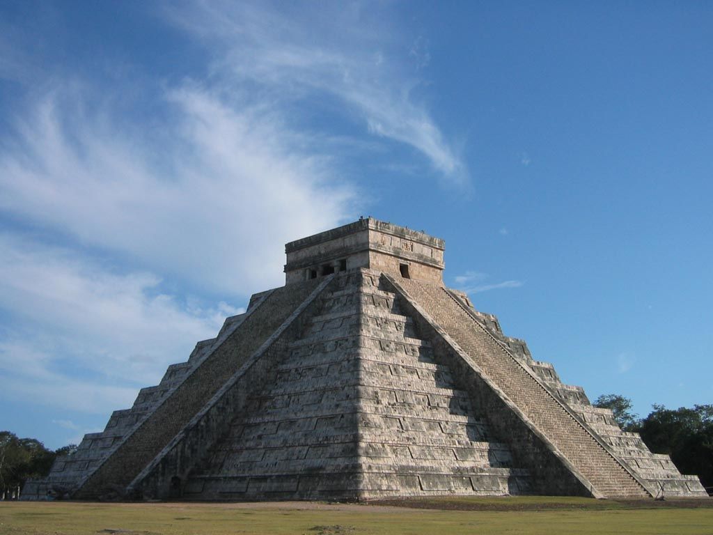 Piramide Chichen Itza Messico, El Tri, 1024x768 HD, Laptop