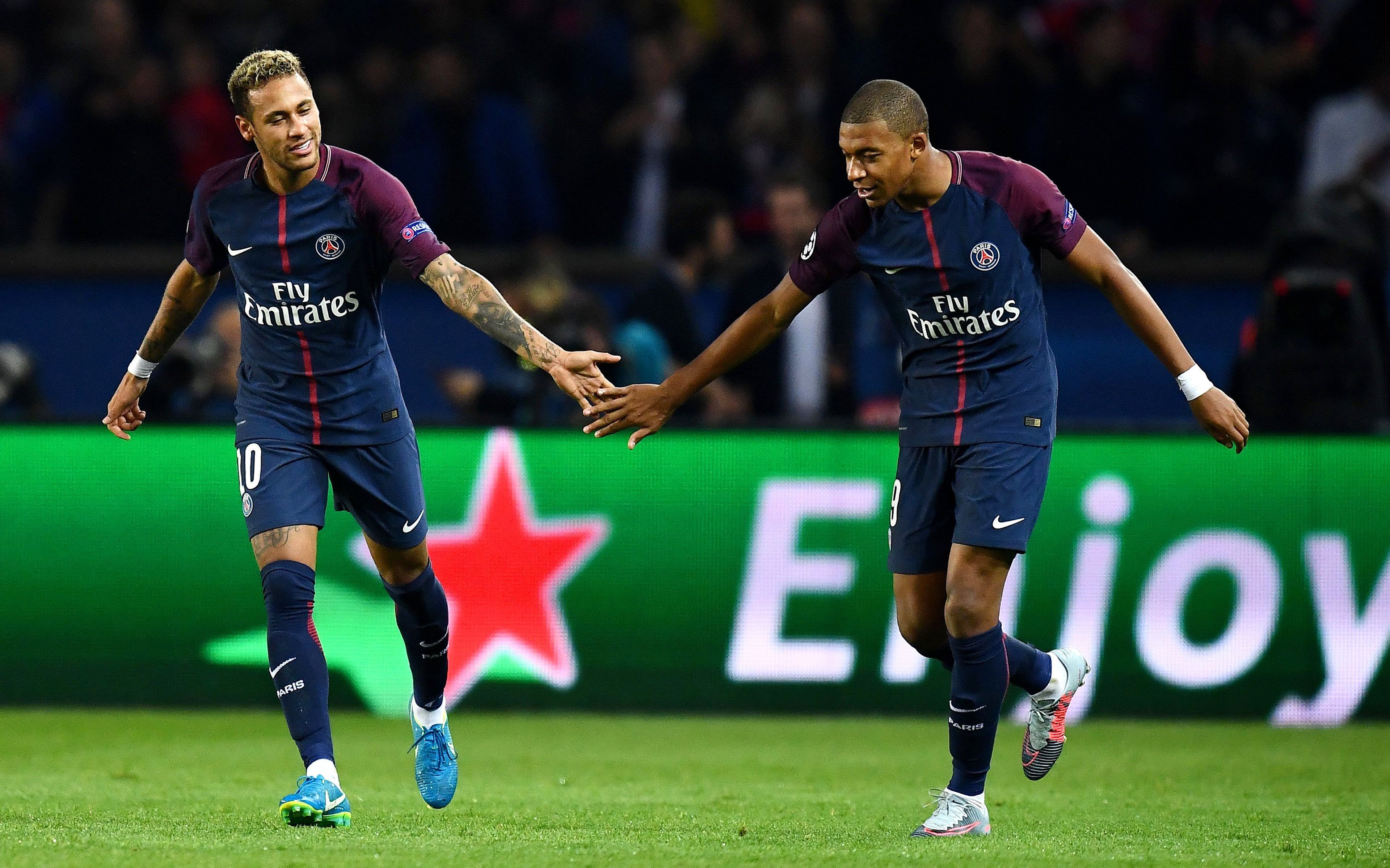 Neymar e Mbappé PSG, 3840x2400 4K Ultra HD, Smart TV 4K