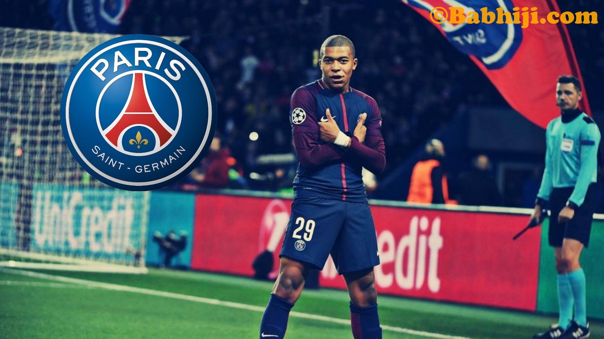 Mbappé maglia PSG stadio, 1920x1080 1080p, Desktop