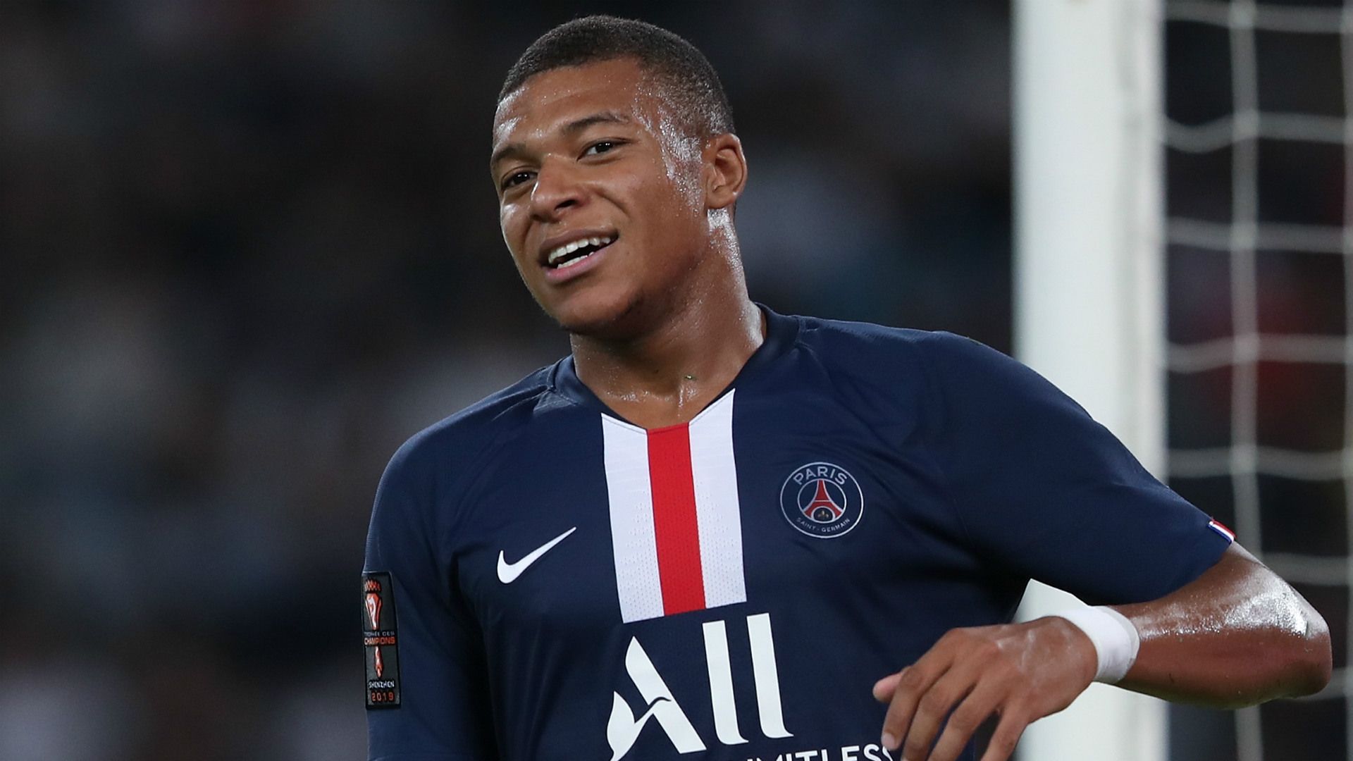 Mbappé maglia PSG, 1920x1080 Full HD, Desktop