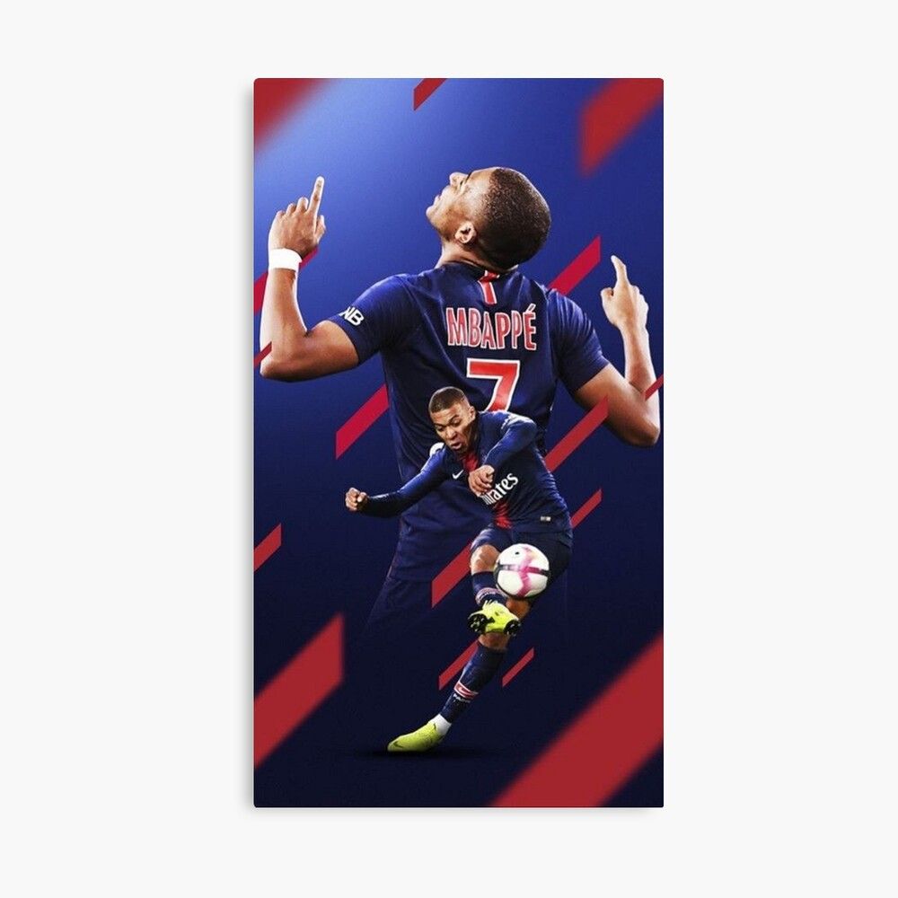 Mbappé calciatore PSG numero 7, 1000x1000 HD, PC