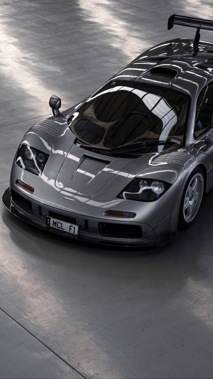McLaren F1 GTR grigia, 720x1280 Full HD Verticale, Smartphone